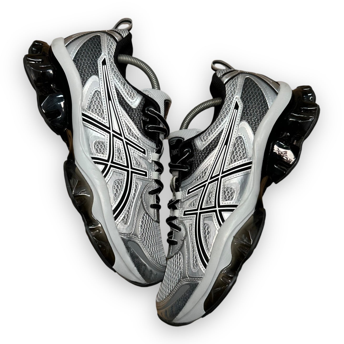 EU44 - US10 - UK9 • ASICS Gel-Quantum Kinetic Mid Grey Pure Silver