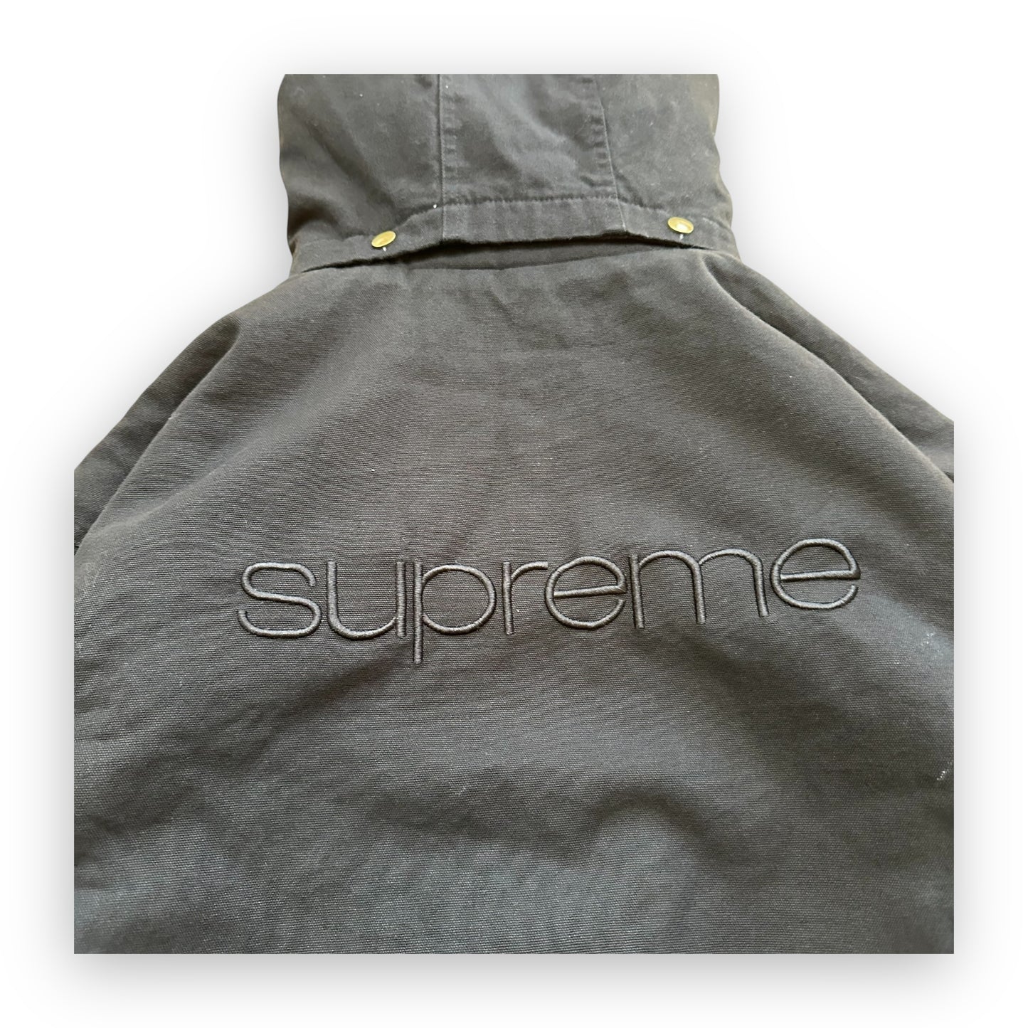 Jacket Supreme Faux Shearling Lined Bomber Black FW24 (M)