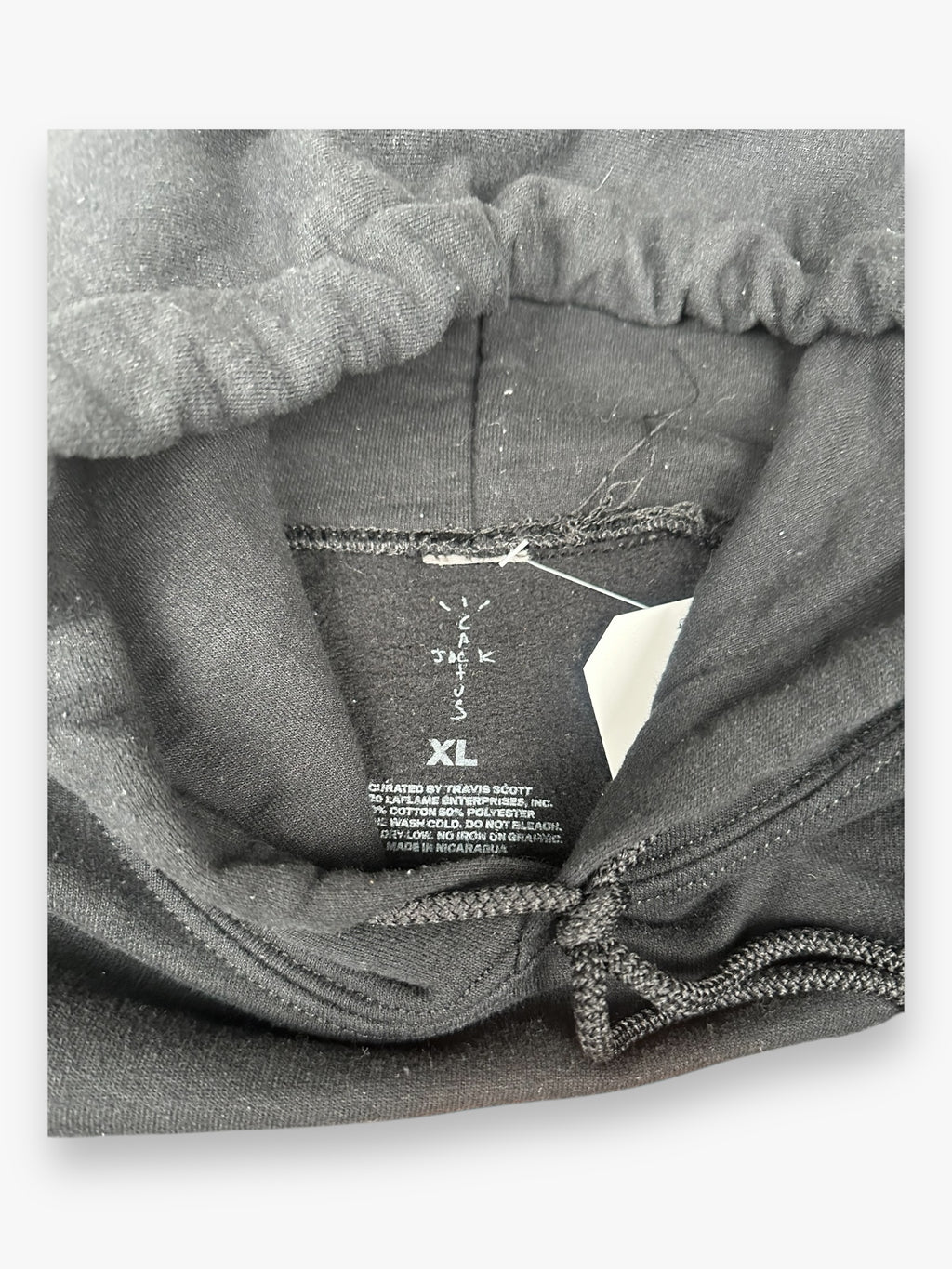 Sweatshirt Hoodie Travis Scott Cactus Jack x Fortnite Black