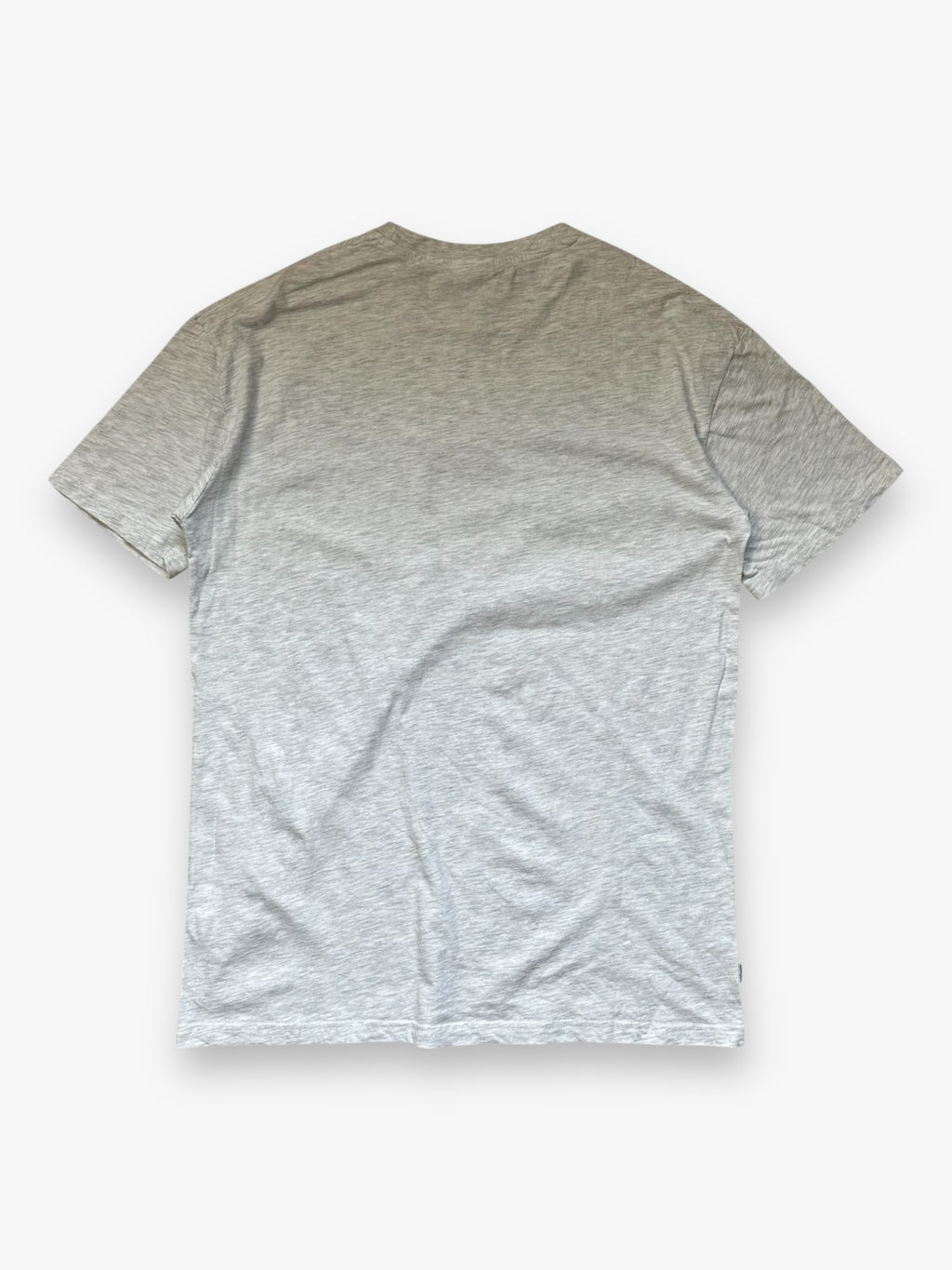 Tee Stussy Embroidered Burgundy Logo Ash Grey