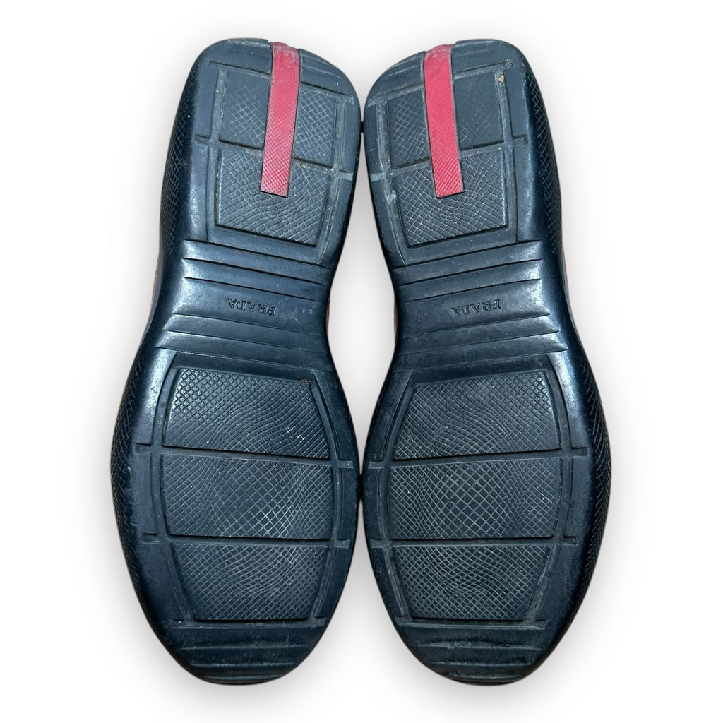 Prada America’s Cup Red Black Patent vintage