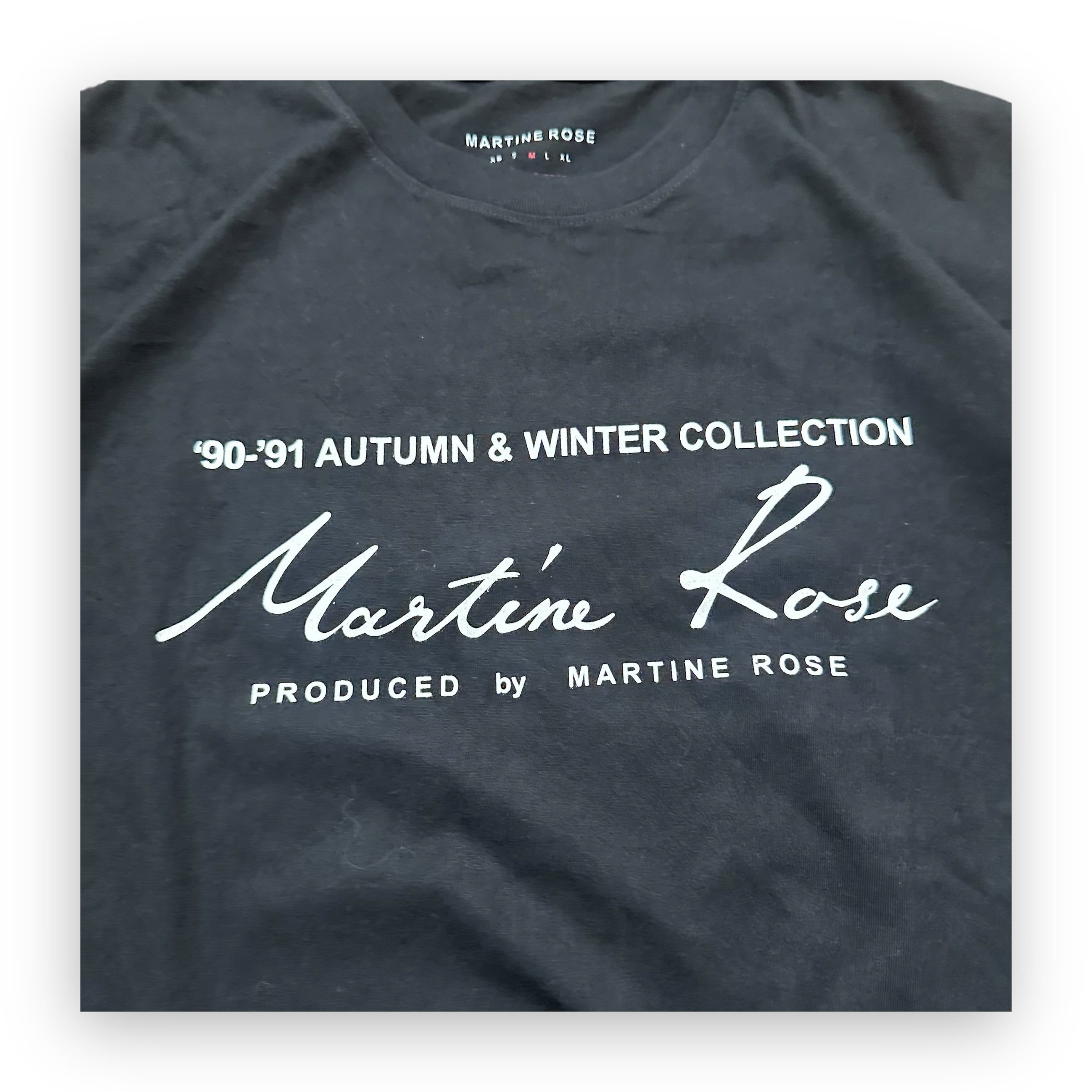 Tee Martine Rose Black