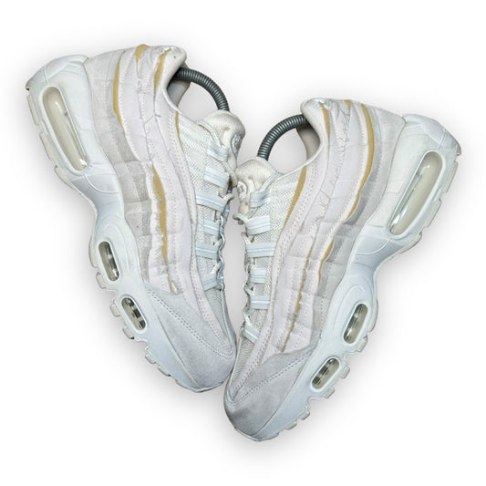 EU42 - US8.5 - UK7.5 • Air Max 95 Comme des Garcons White