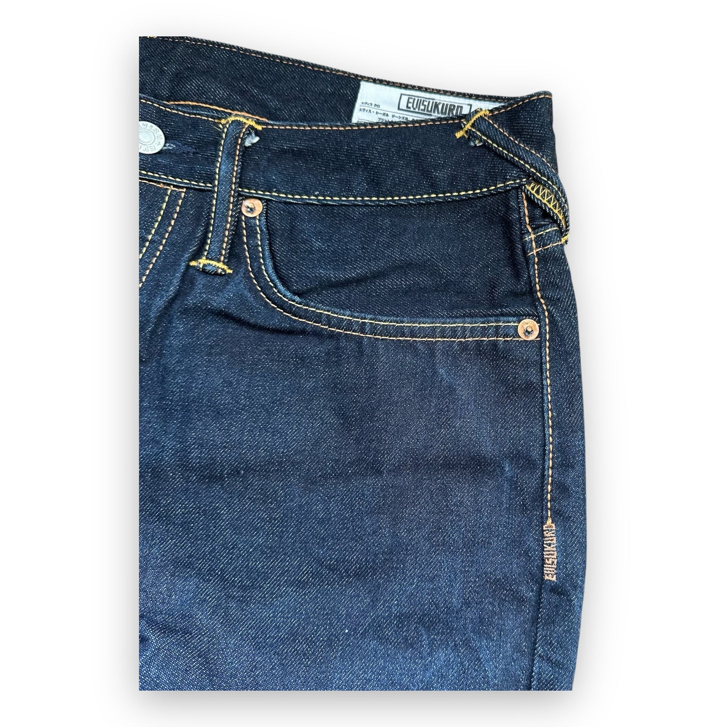 Jeans Evisu Kuru Seagull Embroidery Lot 2008 (S)