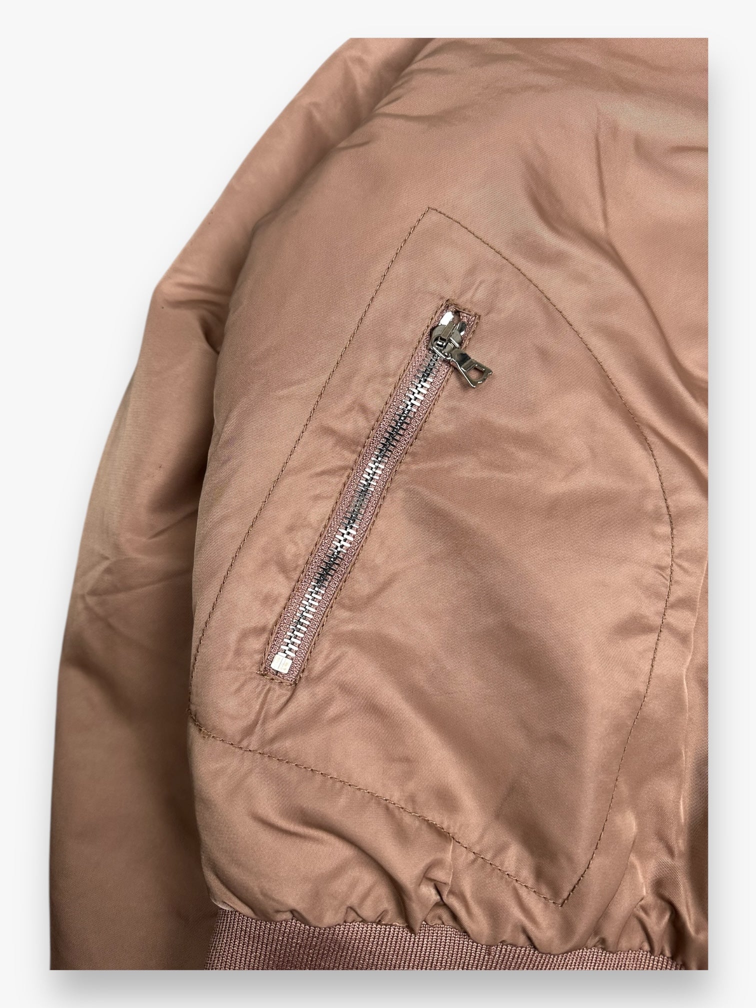 Acne Studios Azura Bomber Jacket Pink Satin AW16