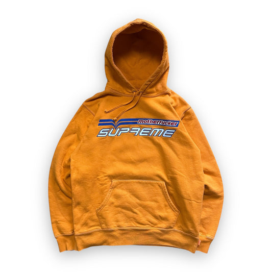 Sweatshirt Hoodie Supreme Motherfucker Orange SS19 M)