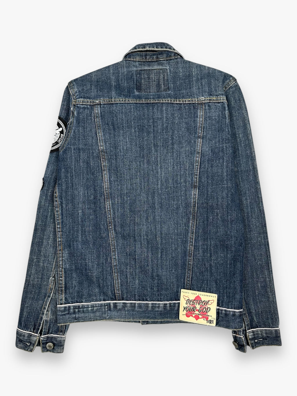 Evisu Denim Jacket D*Face Light Blue