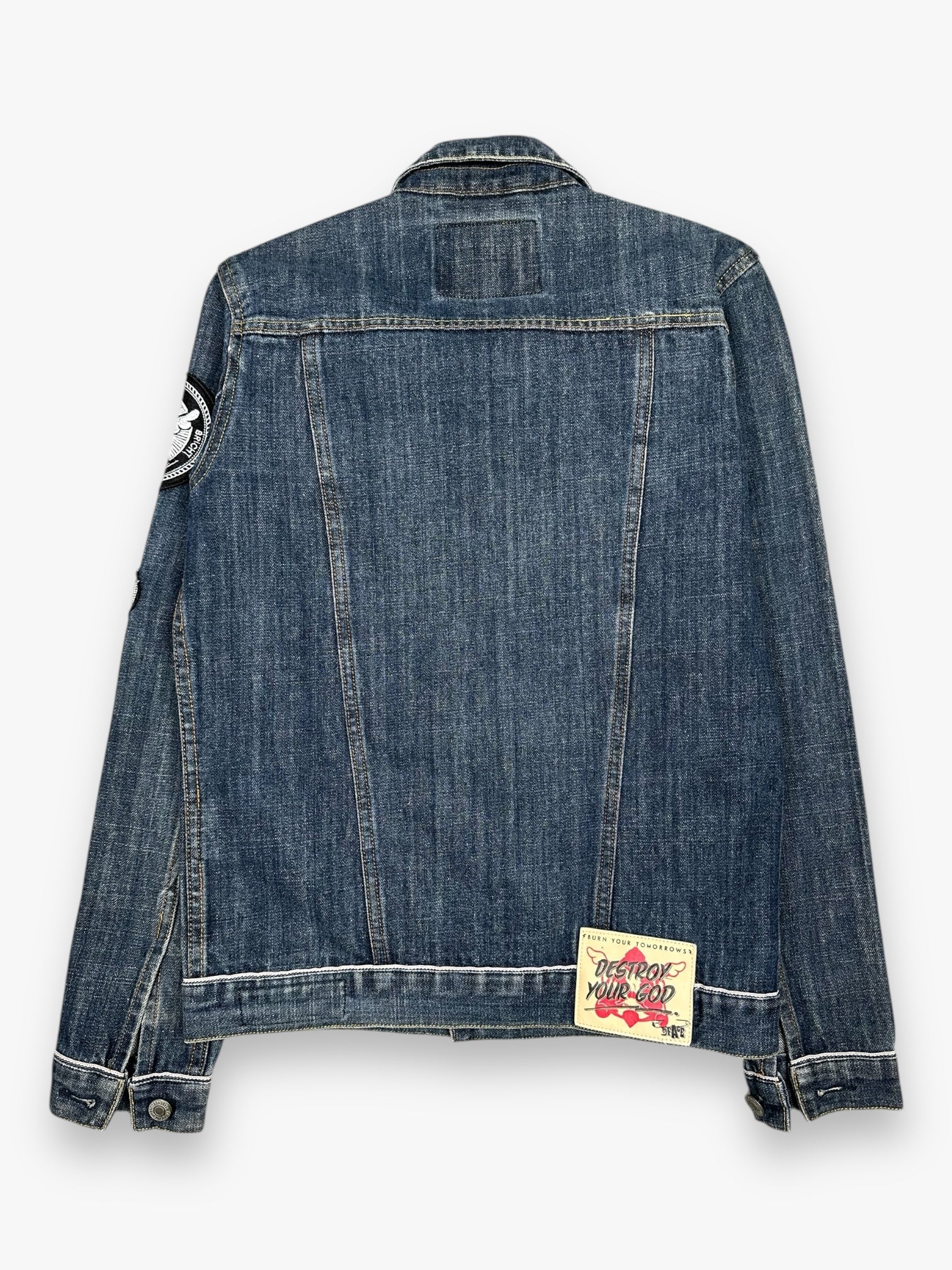 Evisu Denim Jacket D*Face Light Blue