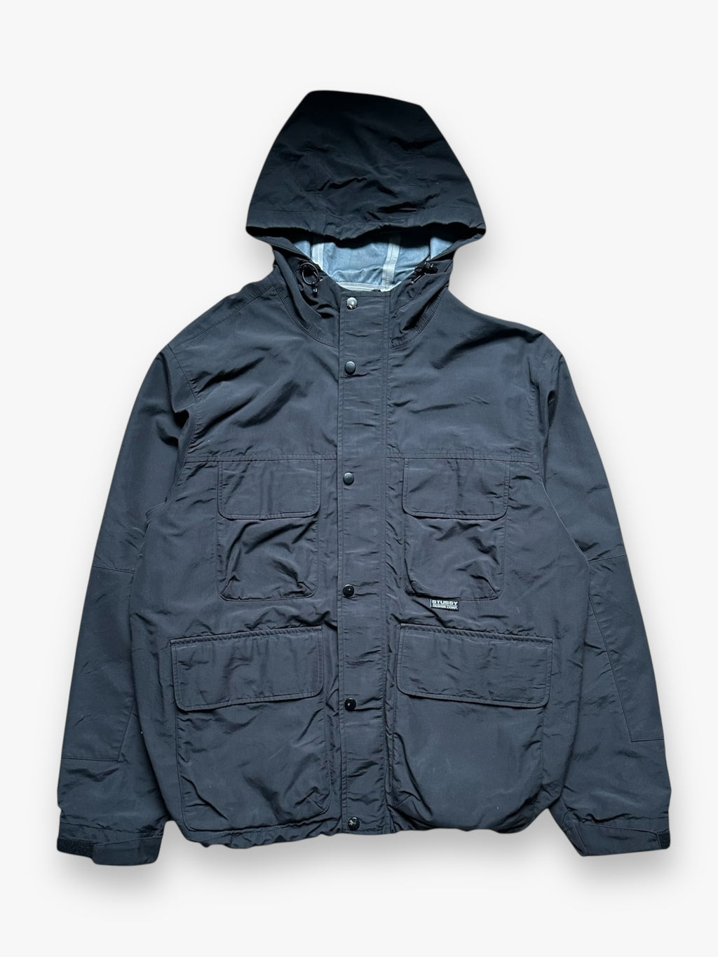Jacket Stussy Solid Taped Seam Field Black
