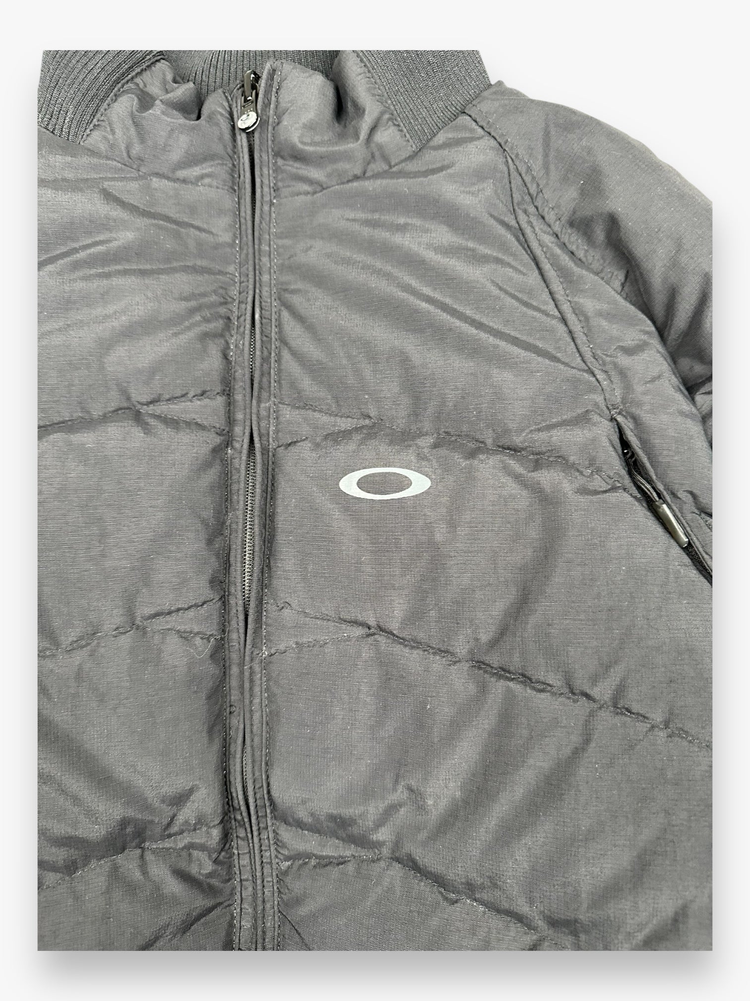 Oakley Puffer Jacket Black vintage