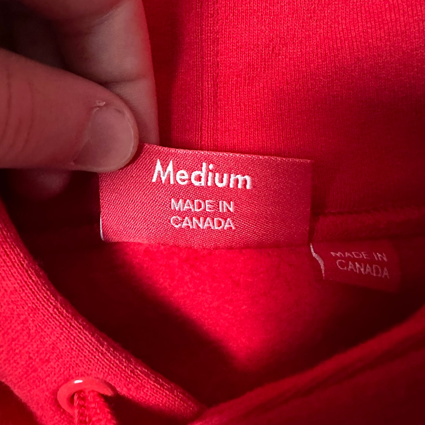 Sweatshirt Hoodie Supreme Blockbuster Red SS19 (M)