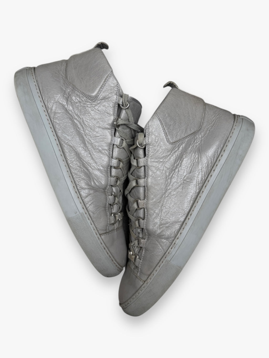 Balenciaga Arena High Leather Grey