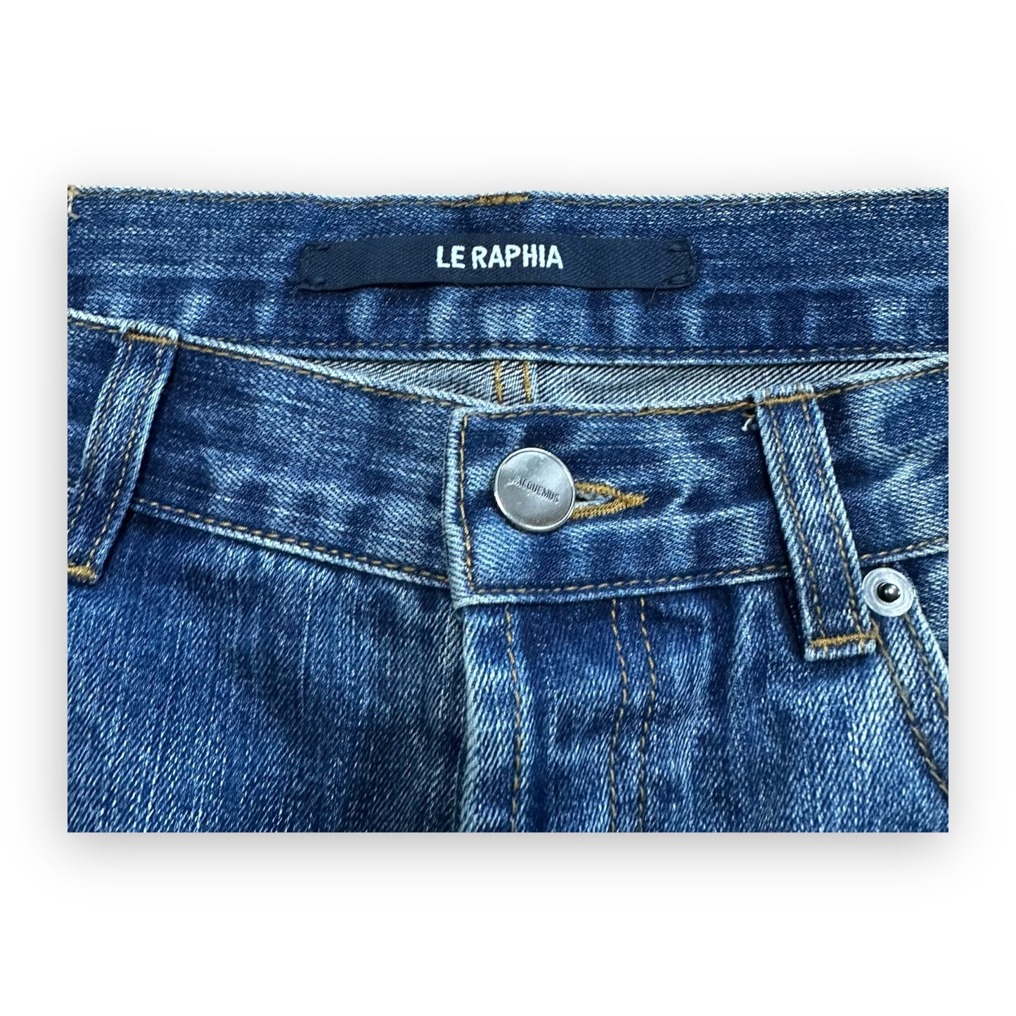 Jeans Jacquemus « Le Raphia » Destressed Ropes (M)