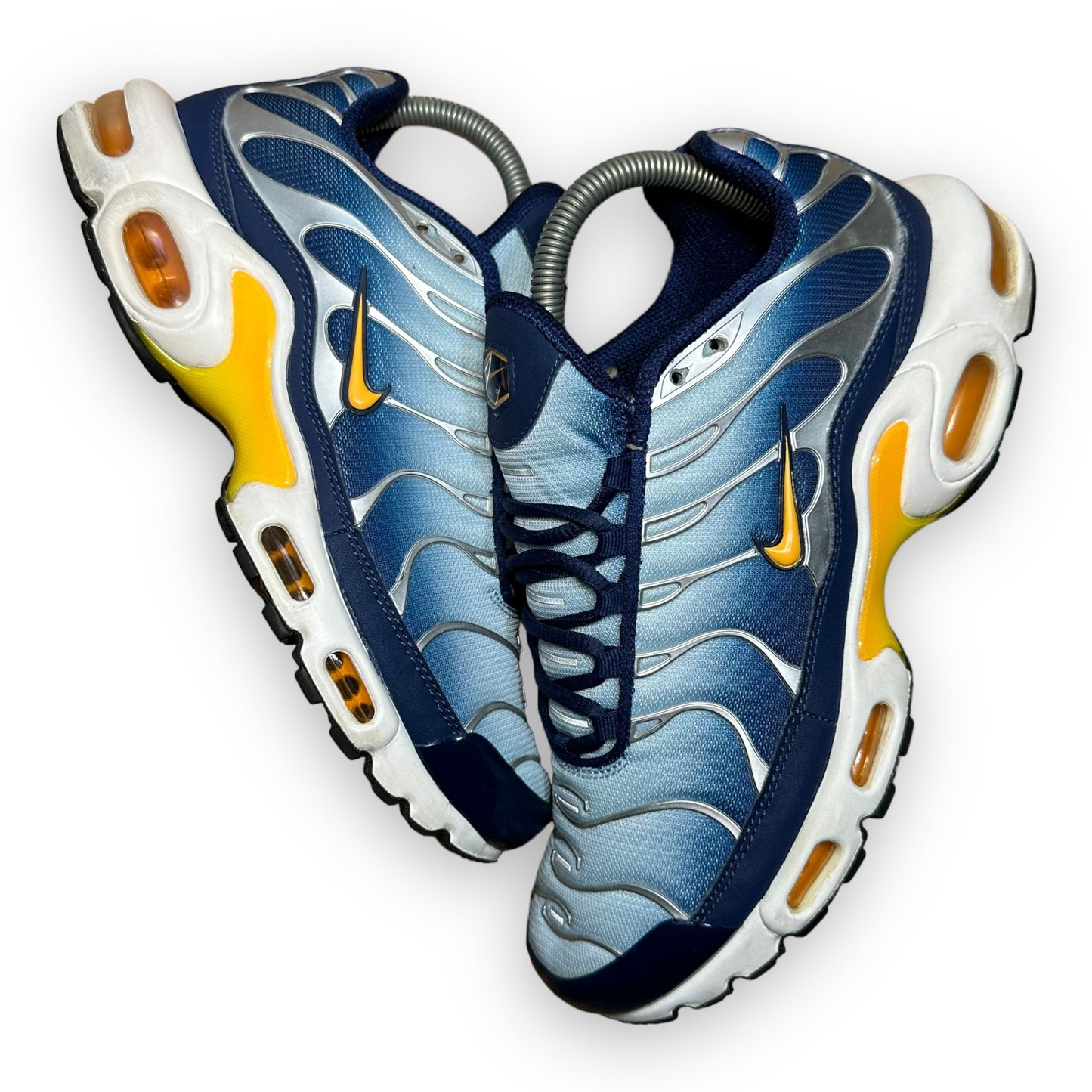 EU42 - US8.5 - UK7.5 • Air Max Plus Blue Laser Orange