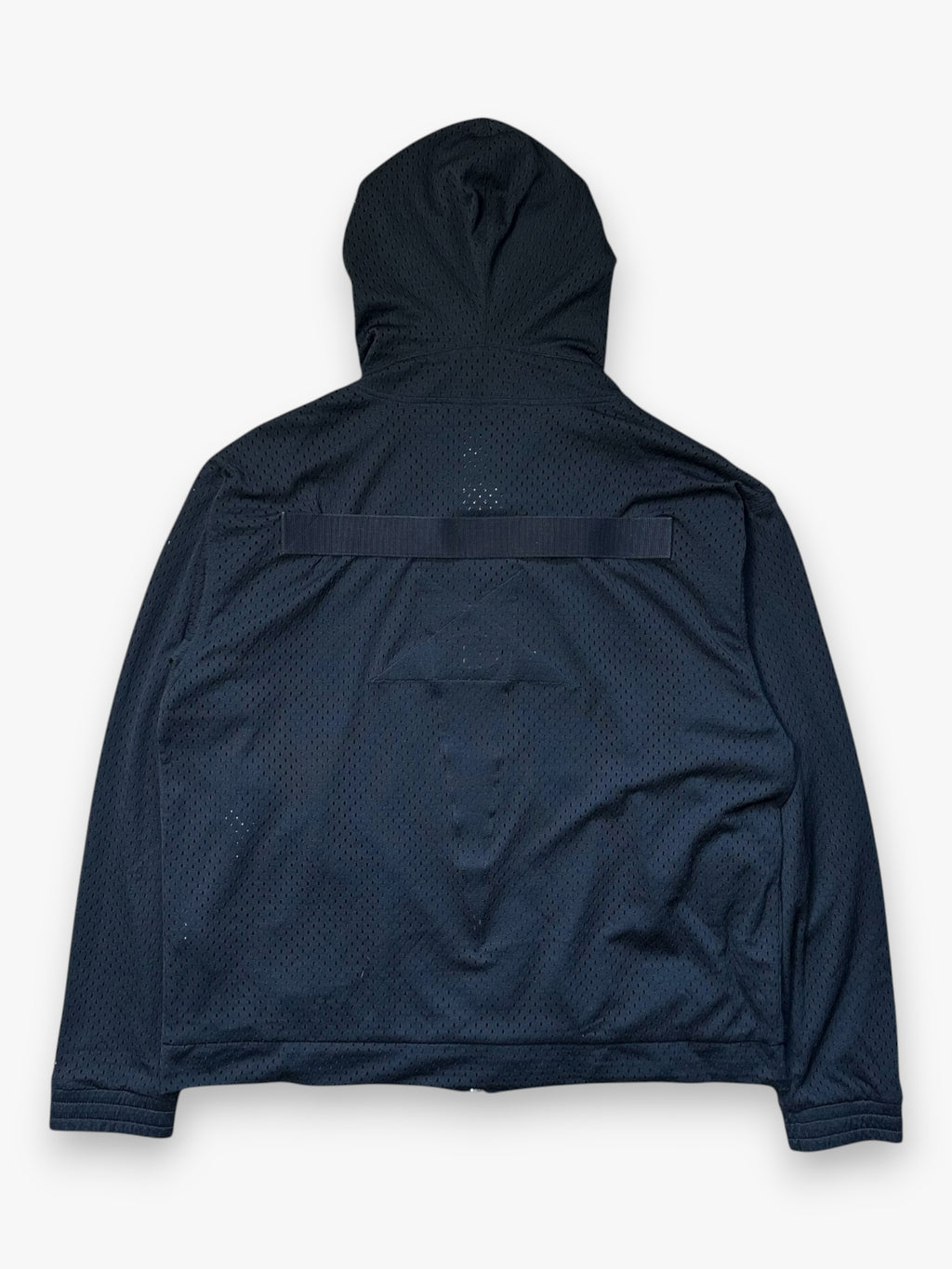 Jacket Rick Owens x Champion Mesh Hooded Windbreaker Black