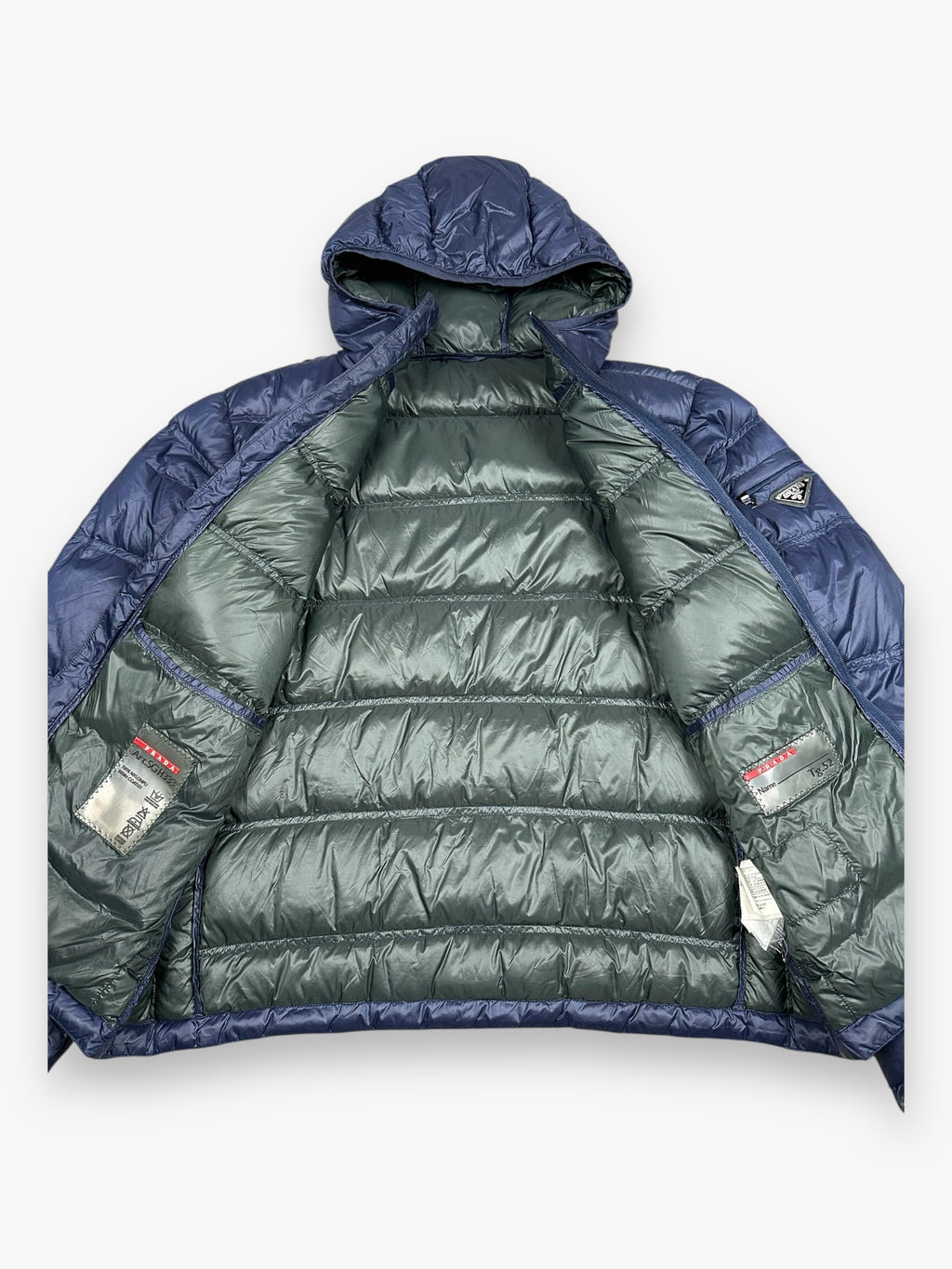 Puffer Jacket Prada Navy
