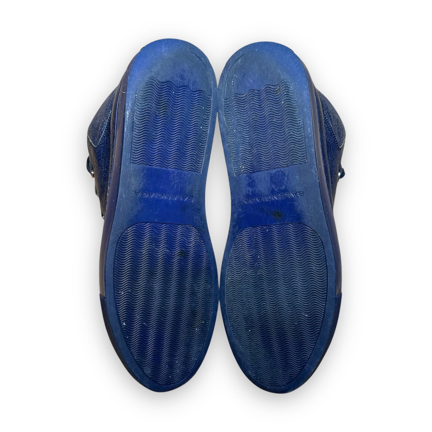 EU43 - US9.5 - UK8.5 • Balanciaga Arena High Leather Navy