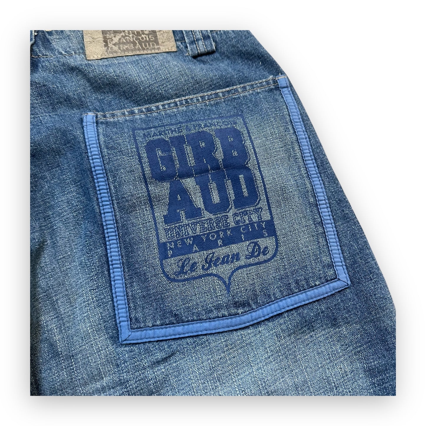 Jort MFG Marithe François Girbaud Scratch Blue (L)