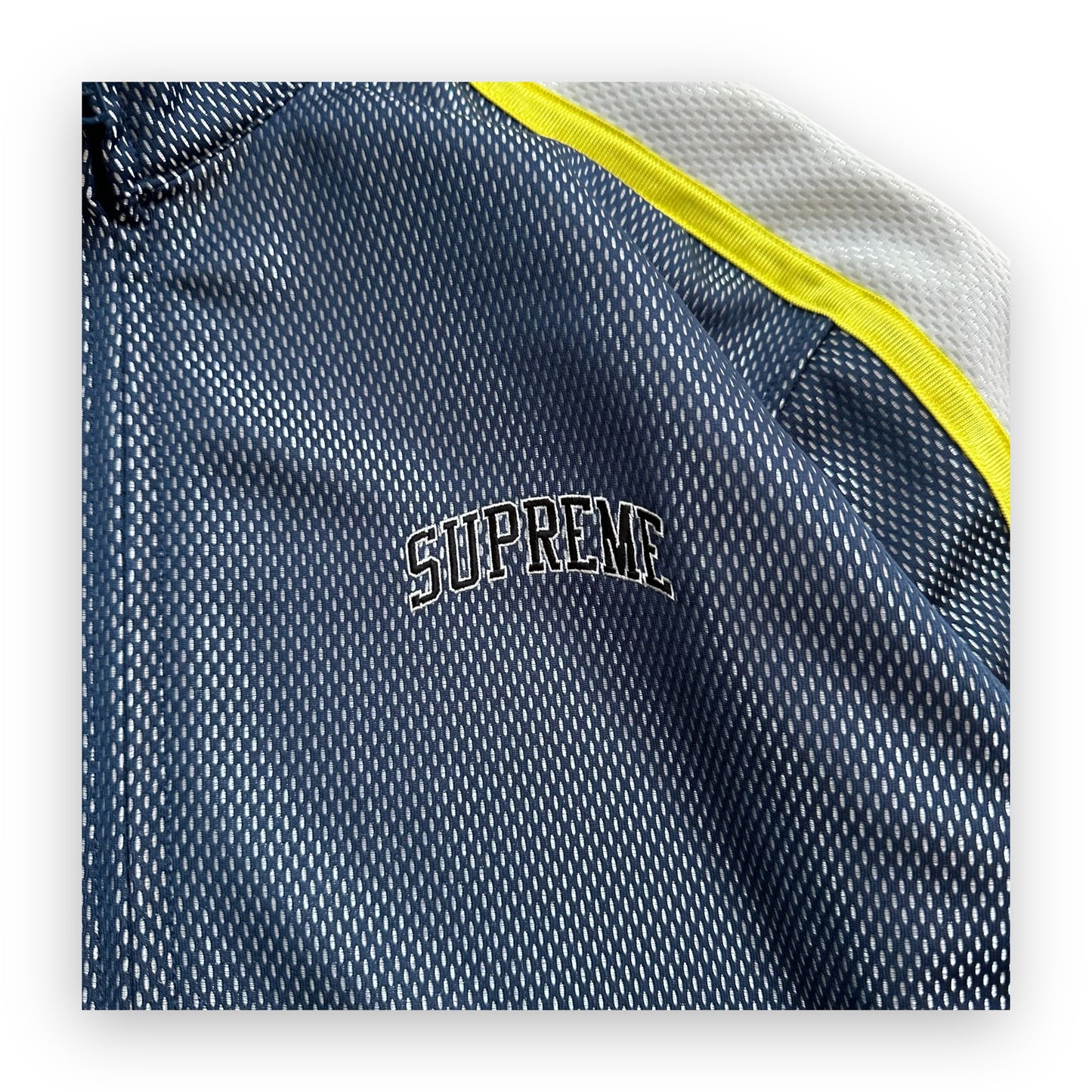Jacket Supreme Bonded Mesh Track Navy SS18 (M)