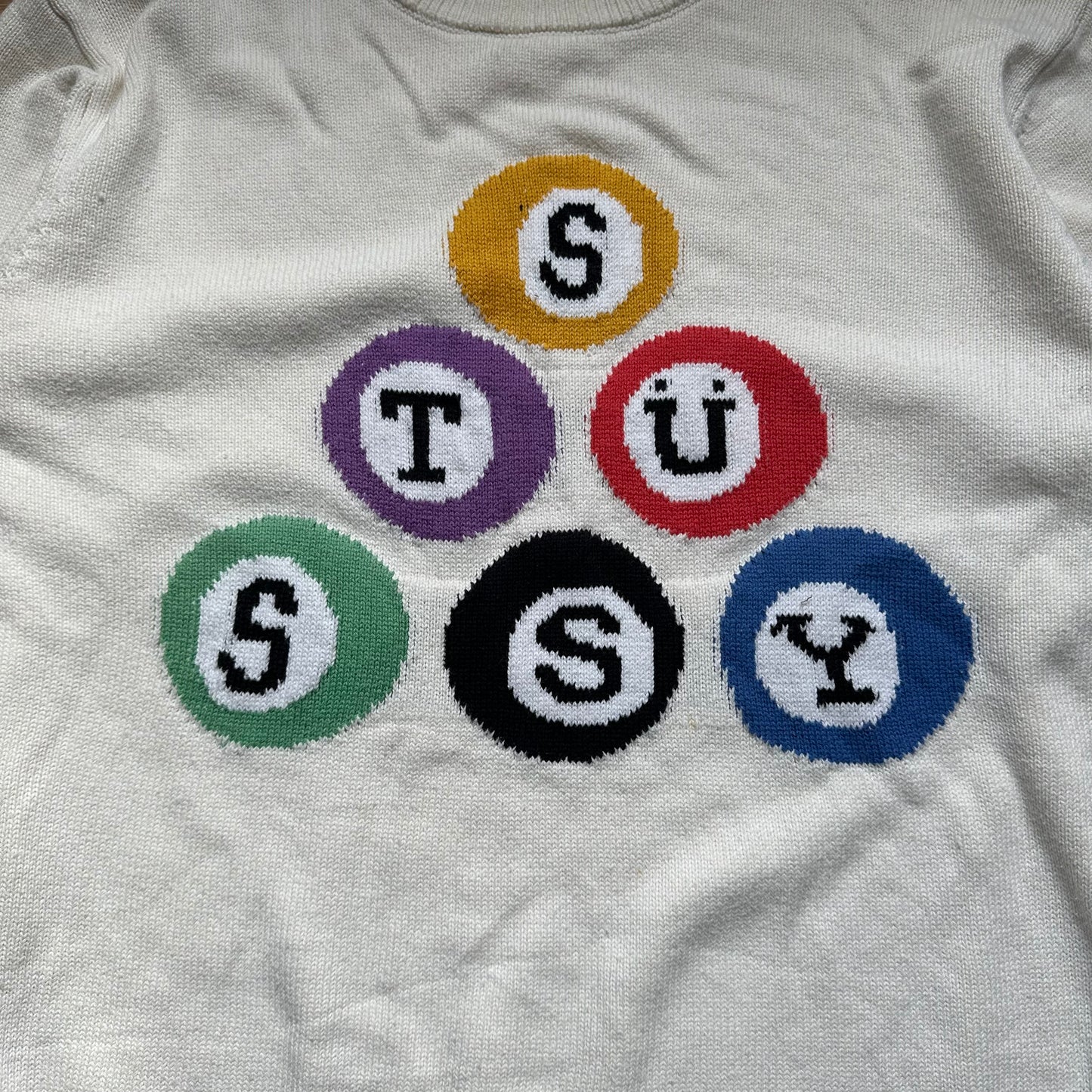 Sweater Stussy Billiard Natural (M)