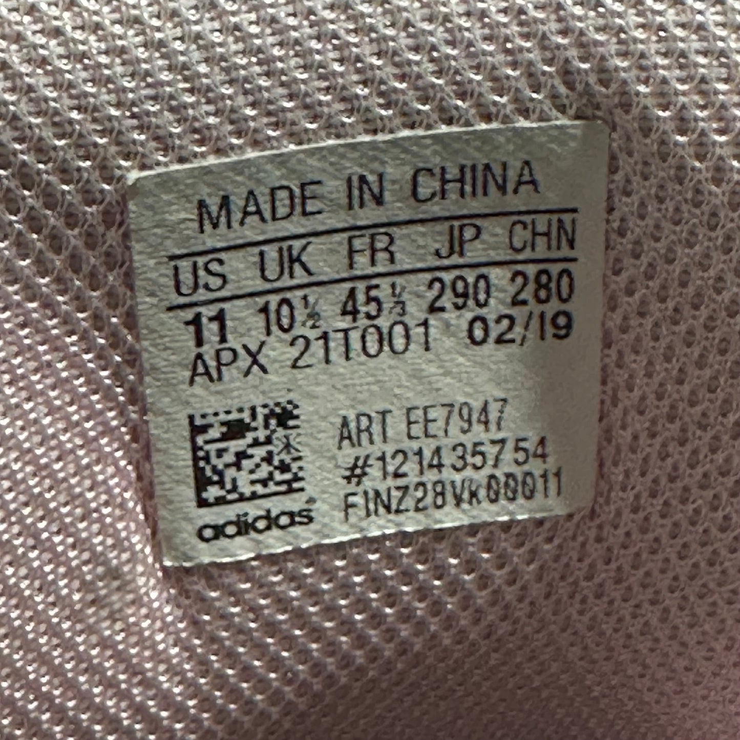 EU45 - US11 - UK10 • Ozweego Raf Simons Clear Pink Silver Metallic