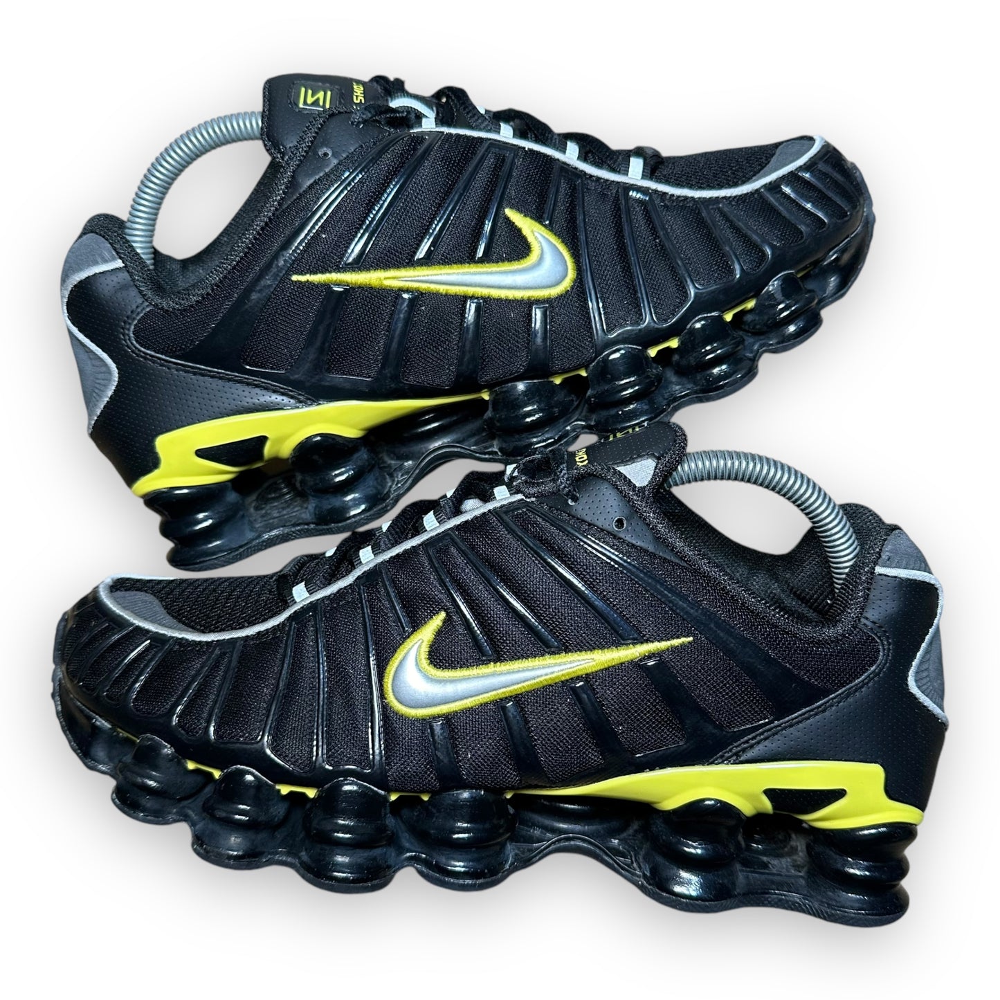 EU42.5 - US9 - UK8 • Shox TL Black Dynamic Yellow