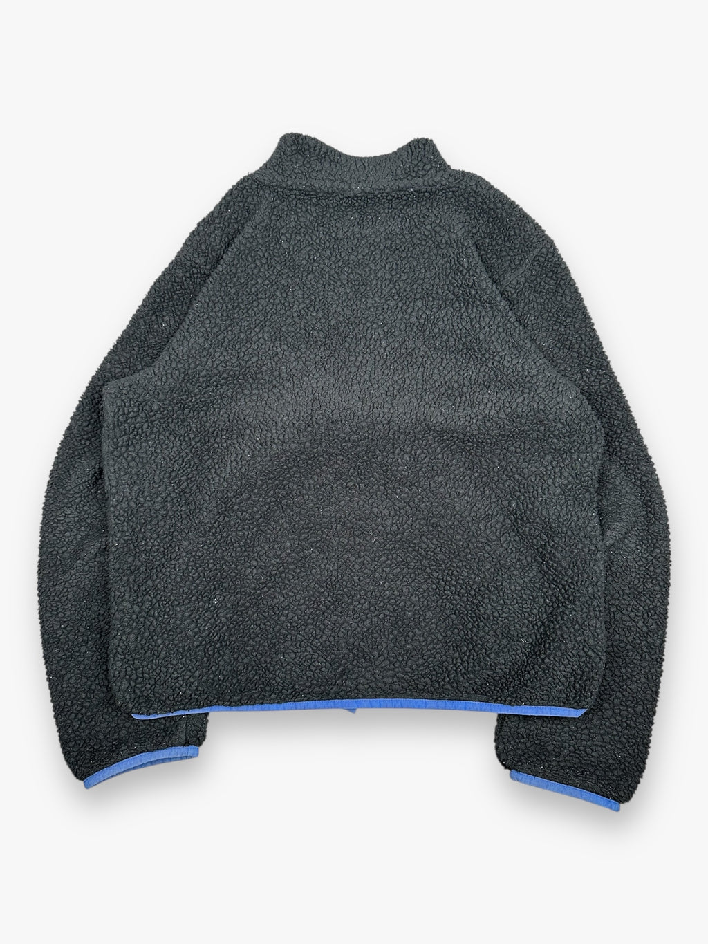 Stussy Fleece Jacket Black Blue