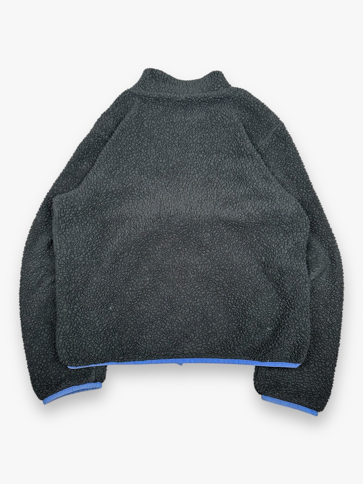 Stussy Fleece Jacket Black Blue