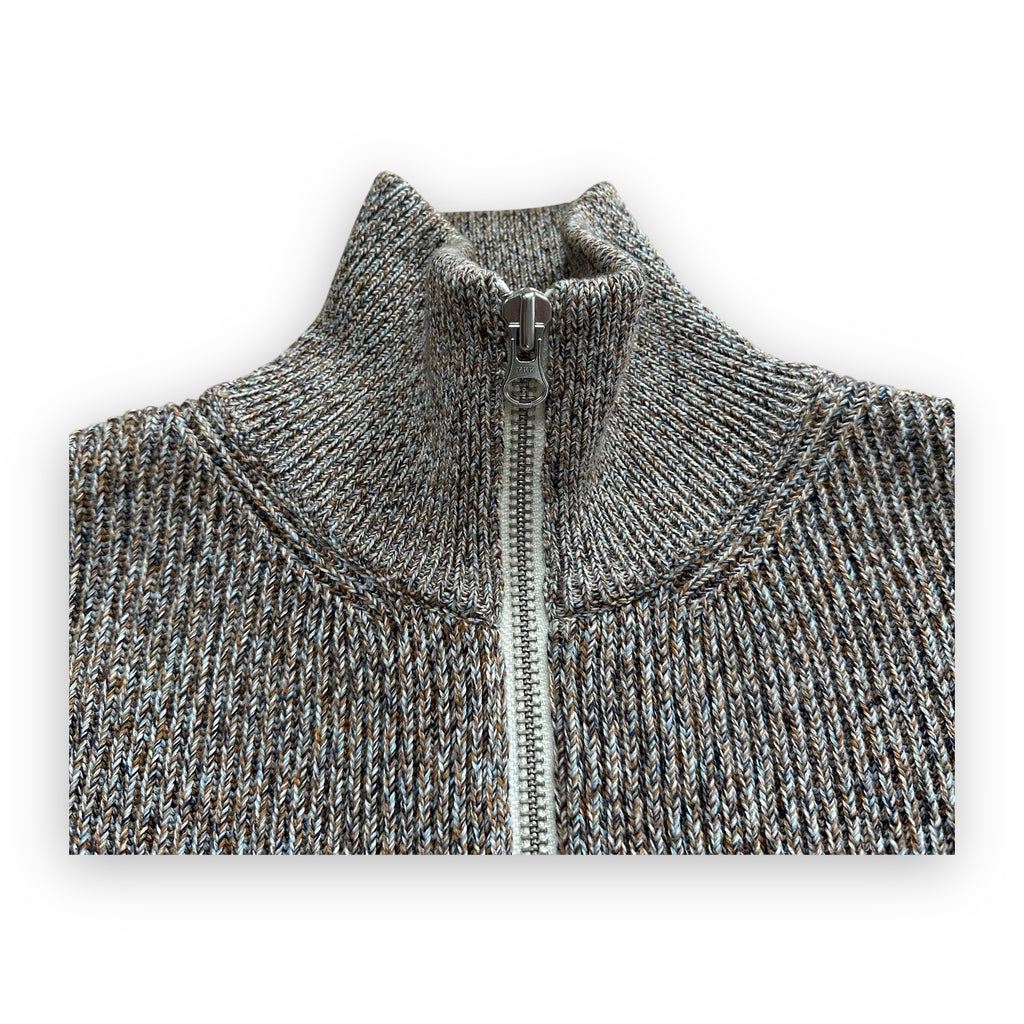 Cardigan Maison Margiela MM6 Zip Light Brown
