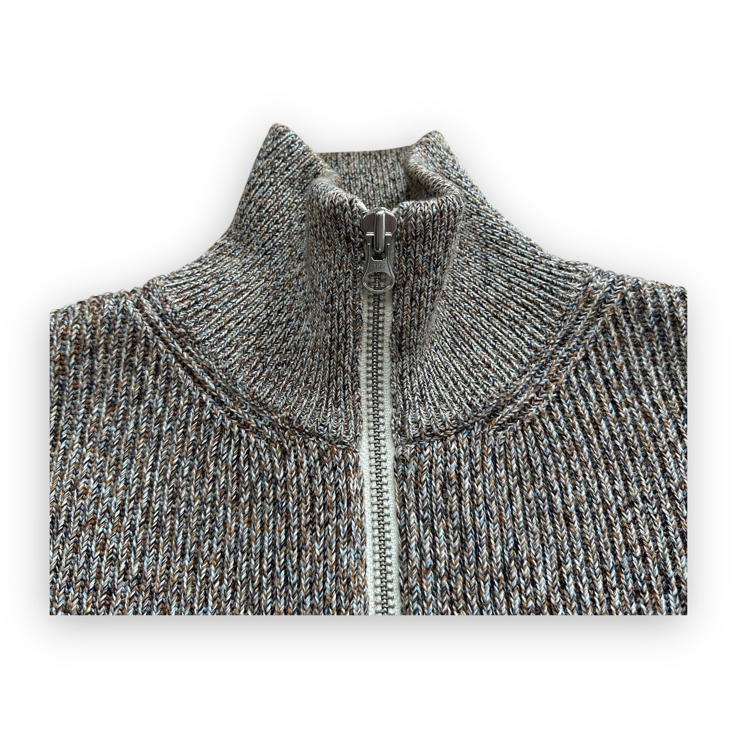 Cardigan Maison Margiela MM6 Zip Light Brown