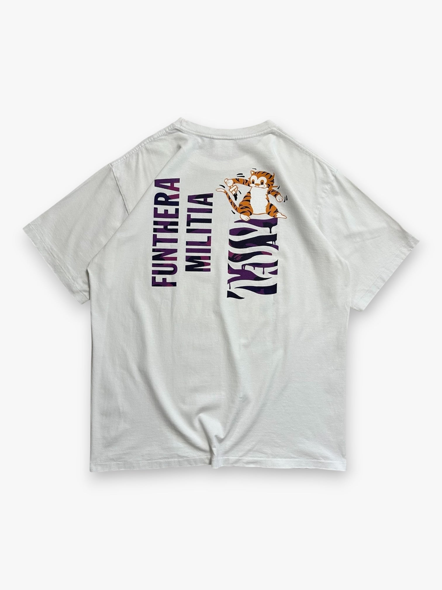 Tee BAPE Color Camo Tiger White/Purple SS19