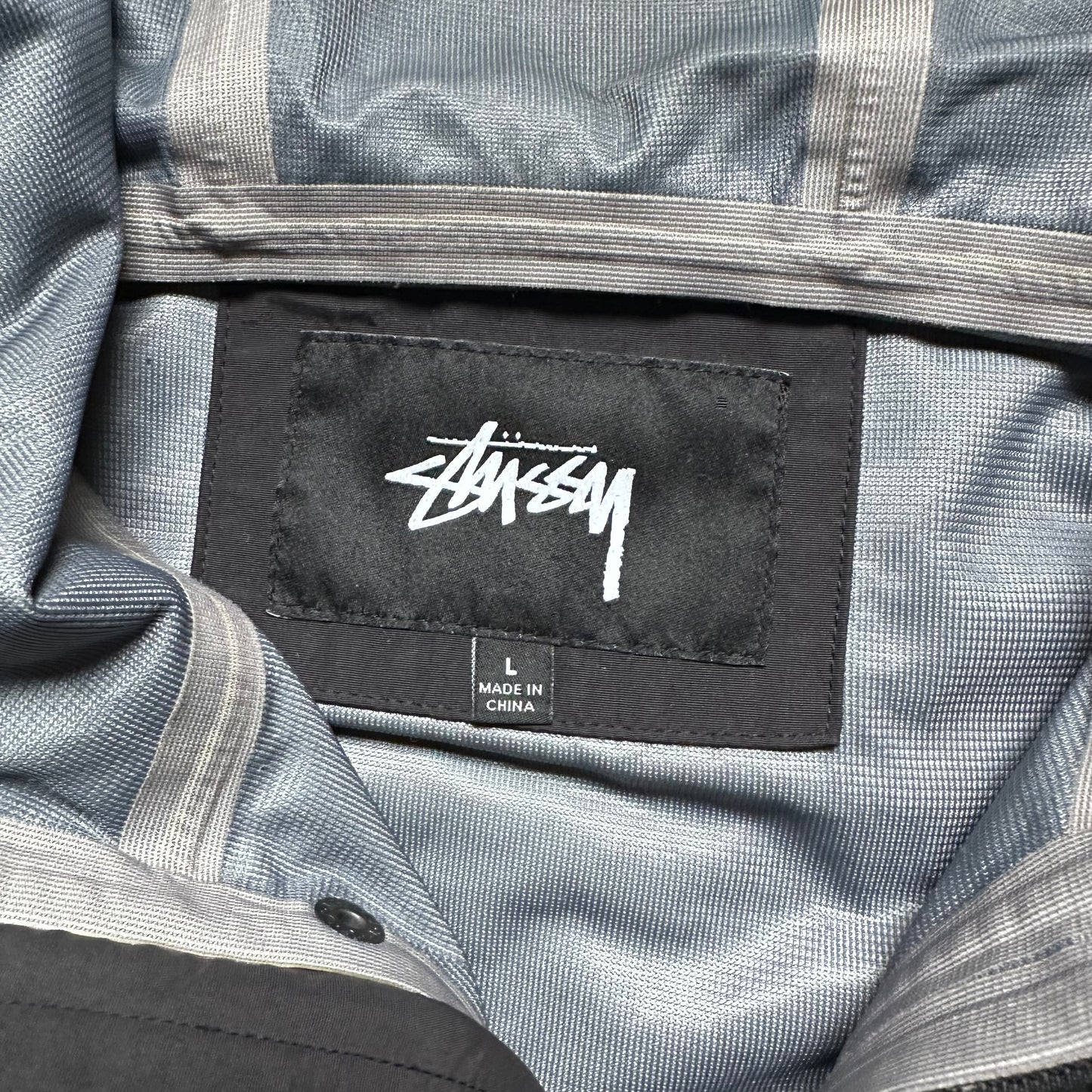 Jacket Stussy Solid Taped Seam Field Black (L)