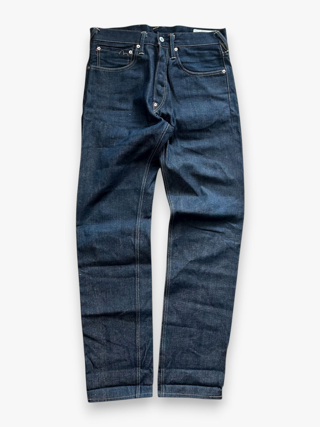 Jeans Evisu Daicock Embroidery Lot 2000 Red/White