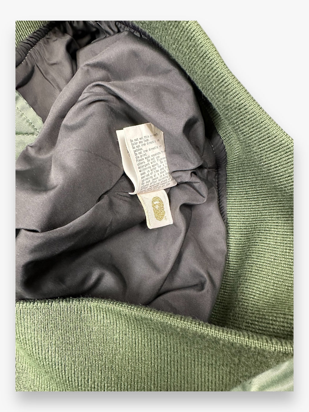 BAPE AM-1 Bomber Jacket Shark Olive