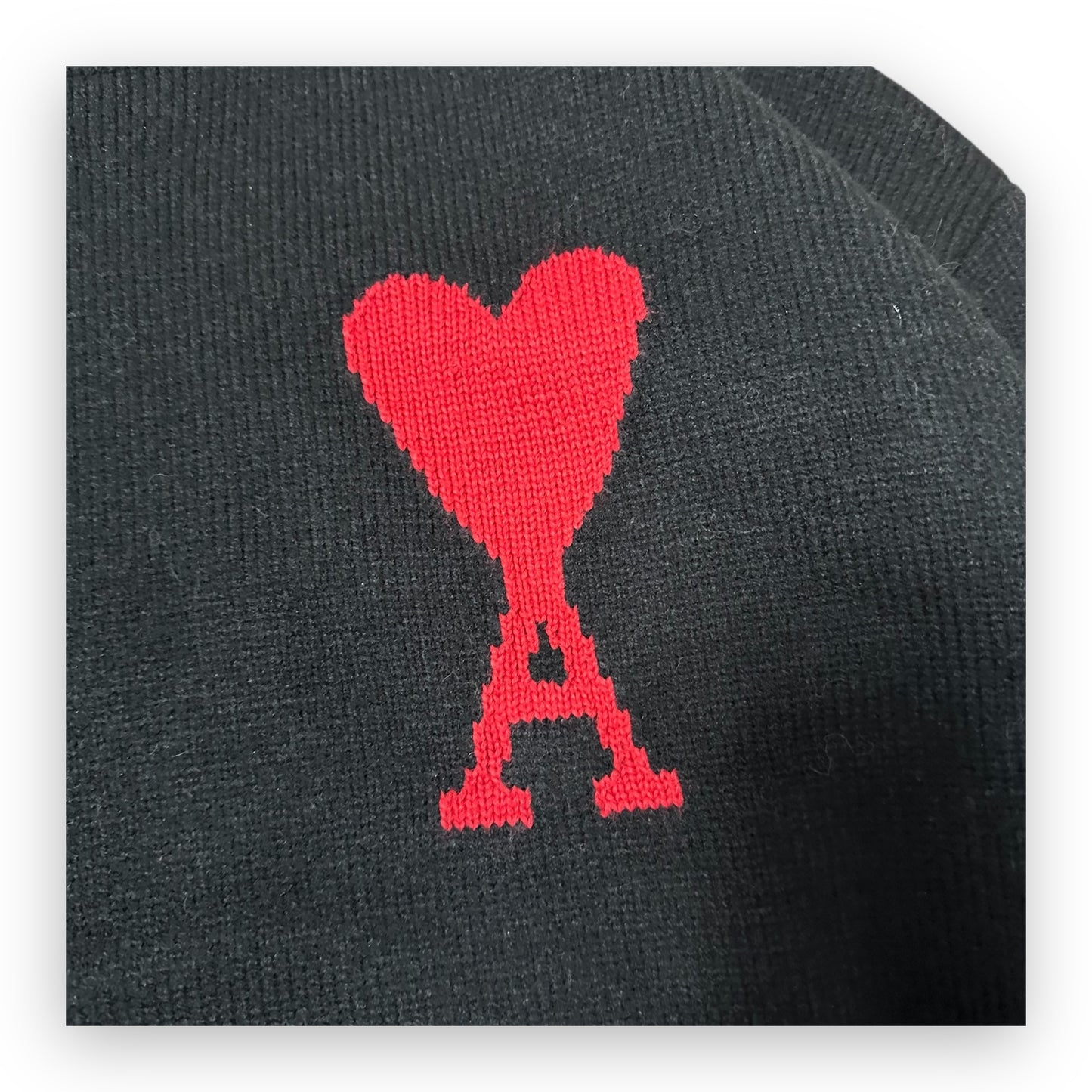 Sweater Ami Paris Black Red (S)