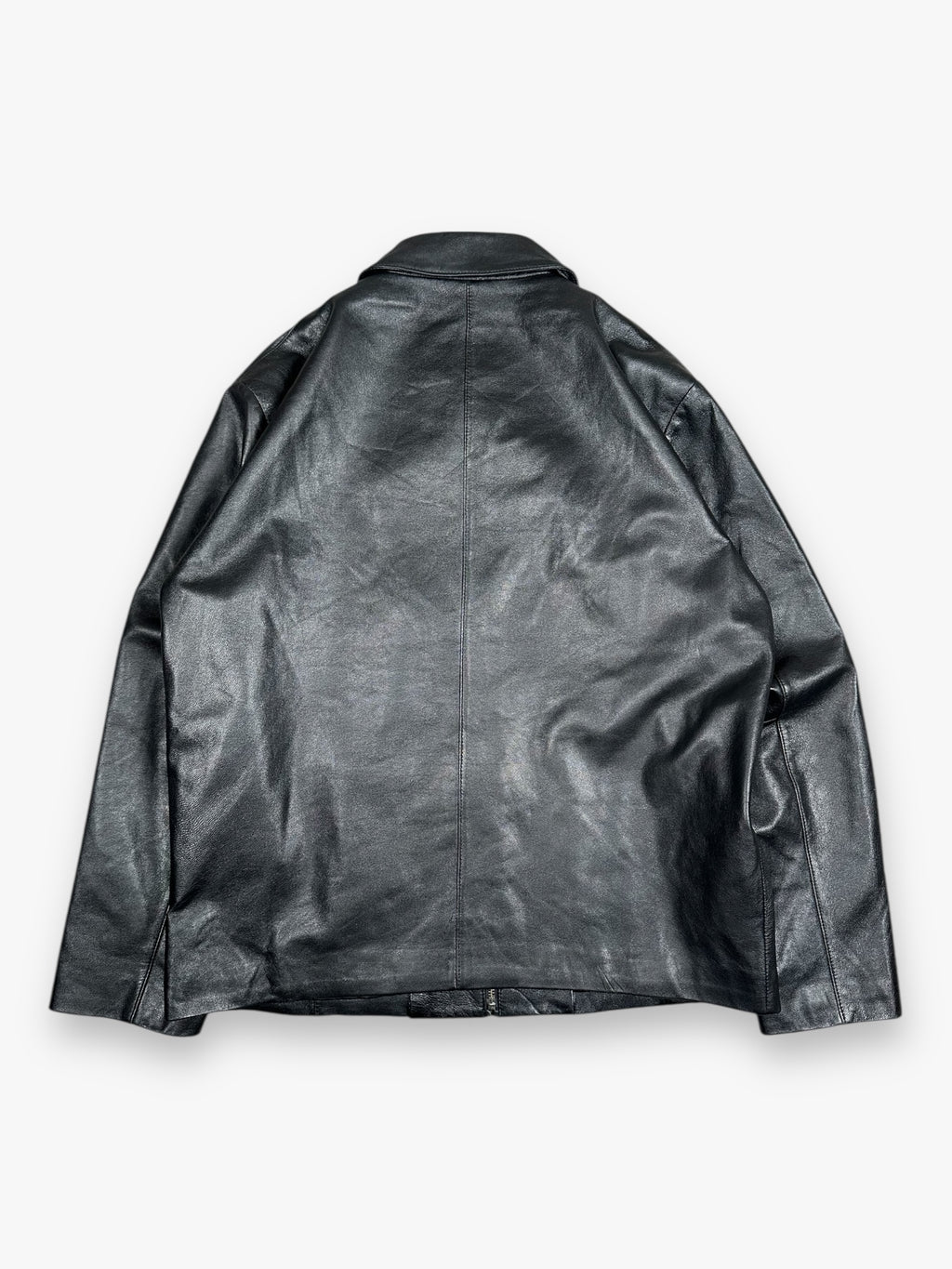 Balenciaga Leather Jacket Black AW1997