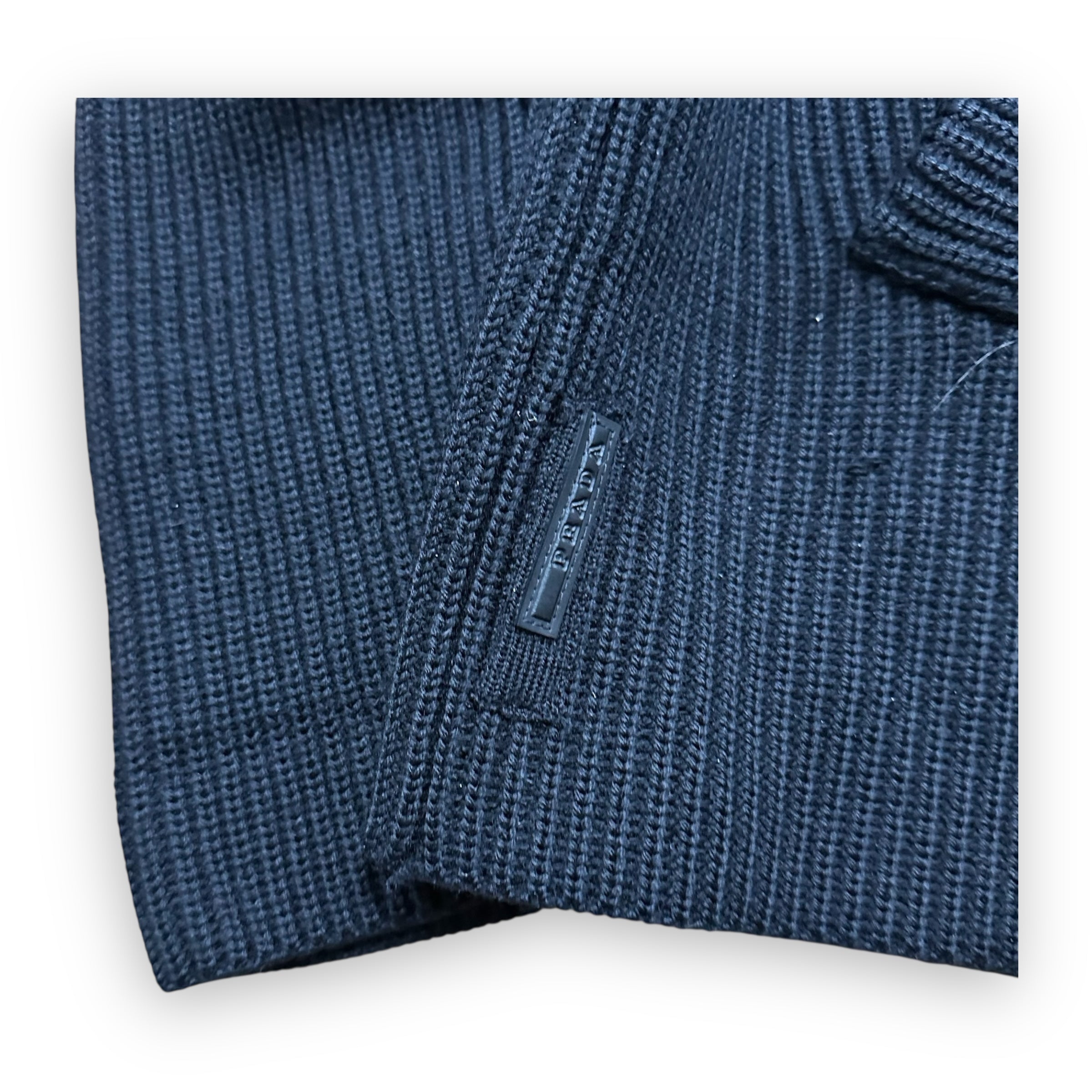 Cardigan Prada Sweater Black vintage FW10