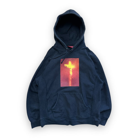 Sweatshirt Hoodie Supreme x Andres Serrano « Piss Christ » Black FW17 (L)