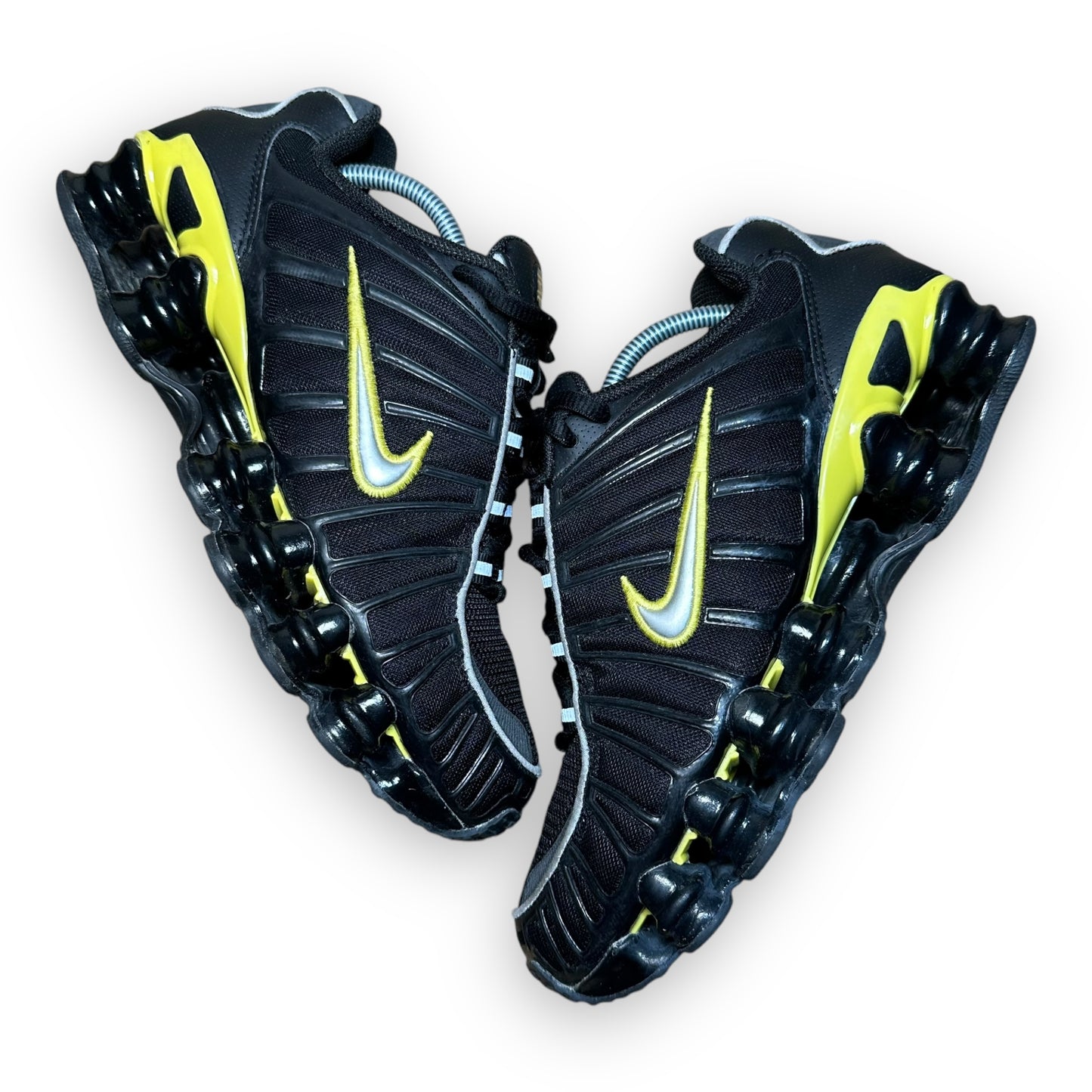 EU39 - US6.5 - UK6 • Shox TL Black Dynamic Yellow