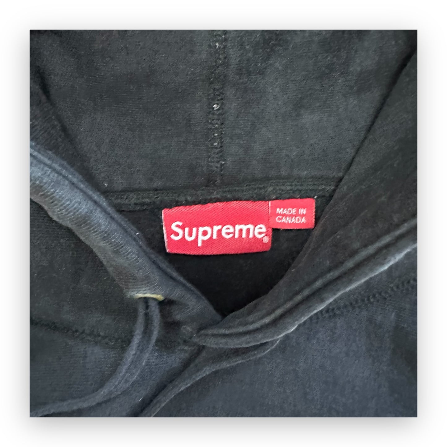 Sweatshirt Hoodie Supreme x Andres Serrano « Piss Christ » Black FW17 (L)