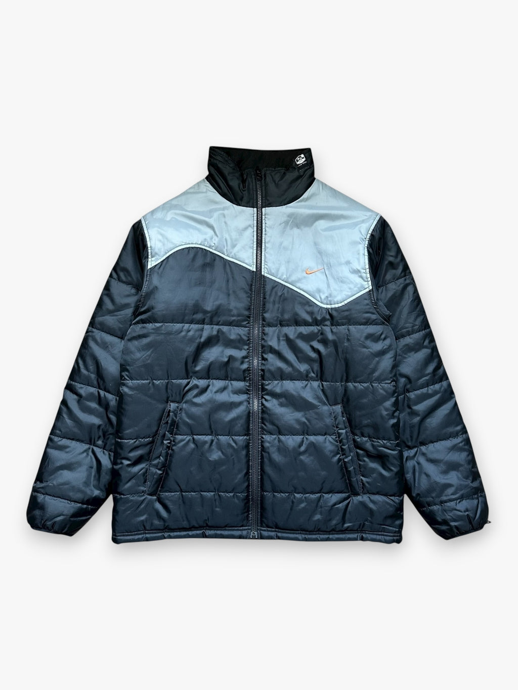 Jacket Nike TN Parka + Puffer Black Orange vintage 00s