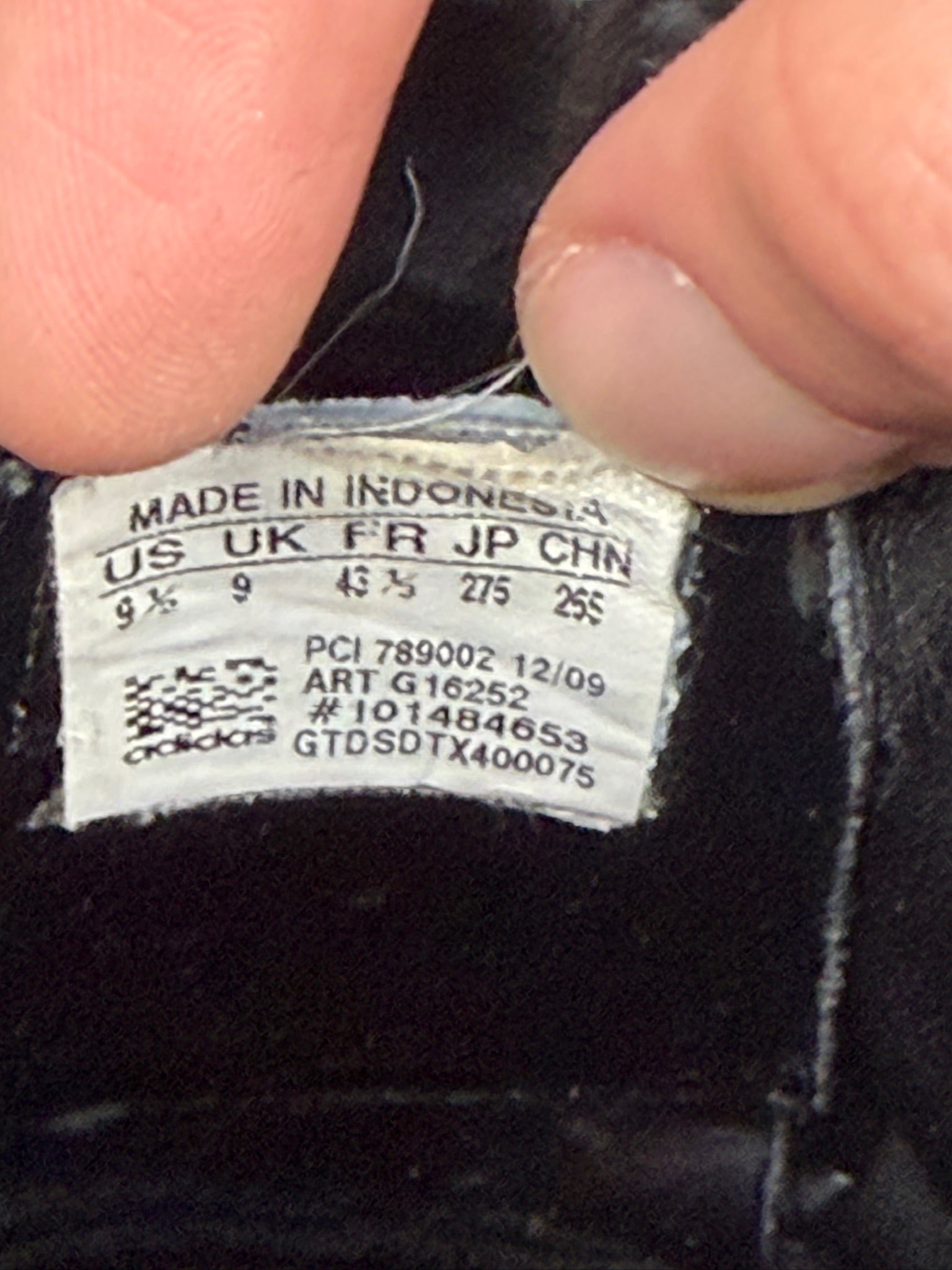 adidas Jeremy Scott Samba Loafers Triple Tongue Black Patent (2009)