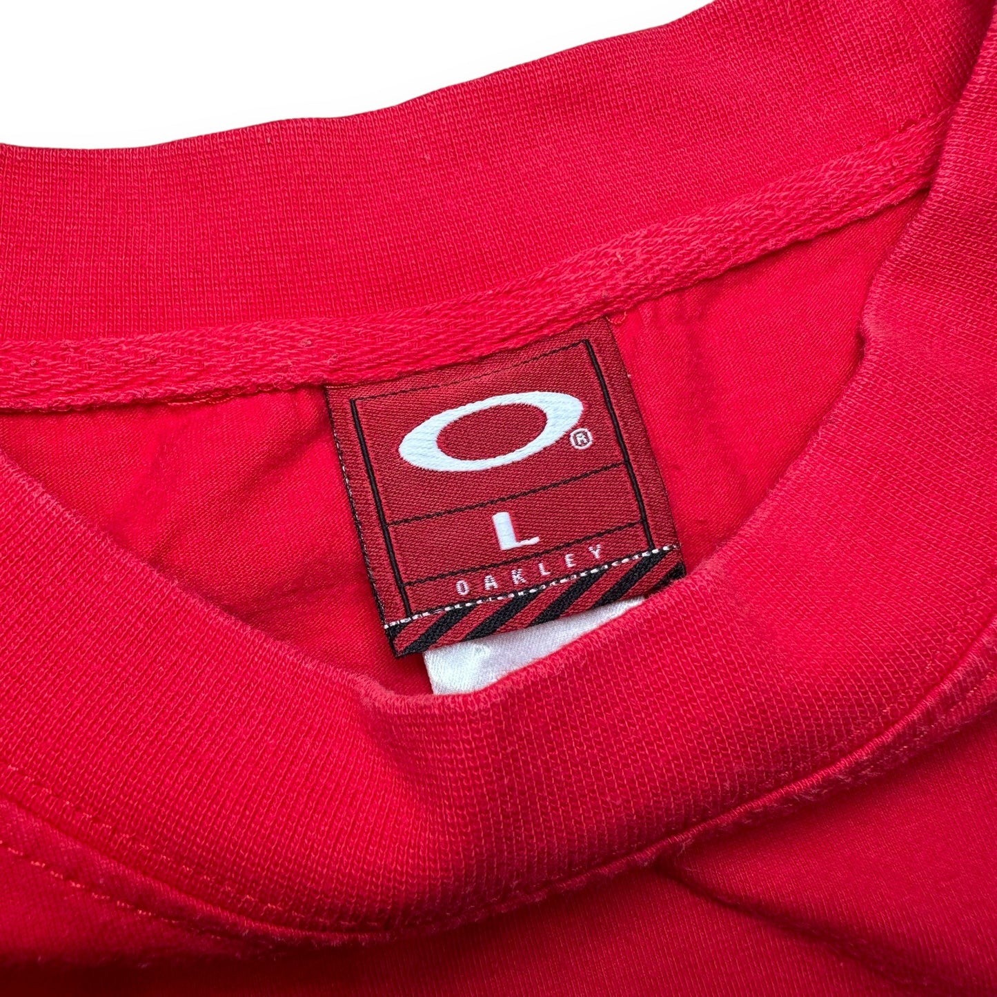 L • Oakley Red Tee