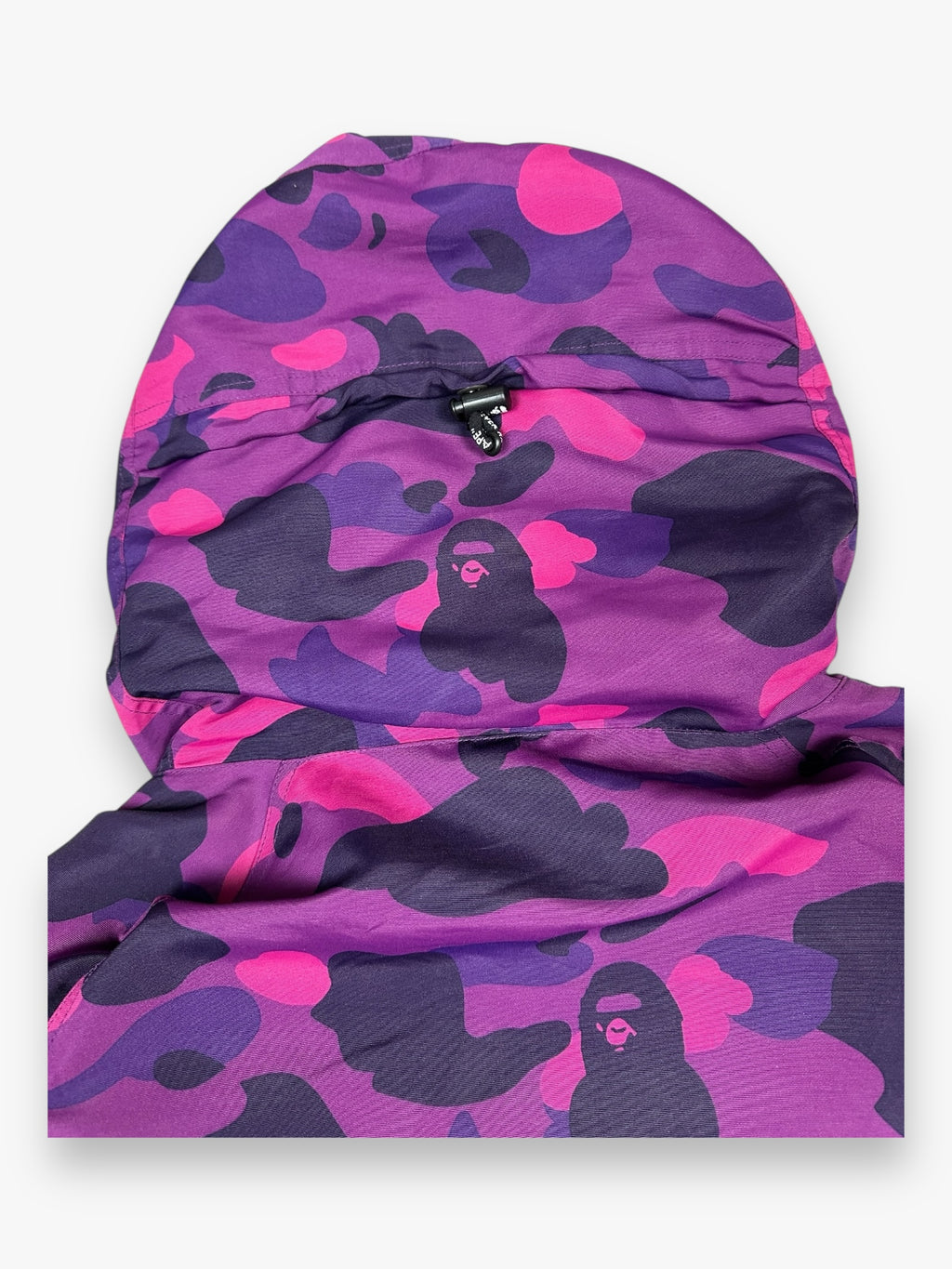 BAPE Snowboard Jacket Camo Purple SS24