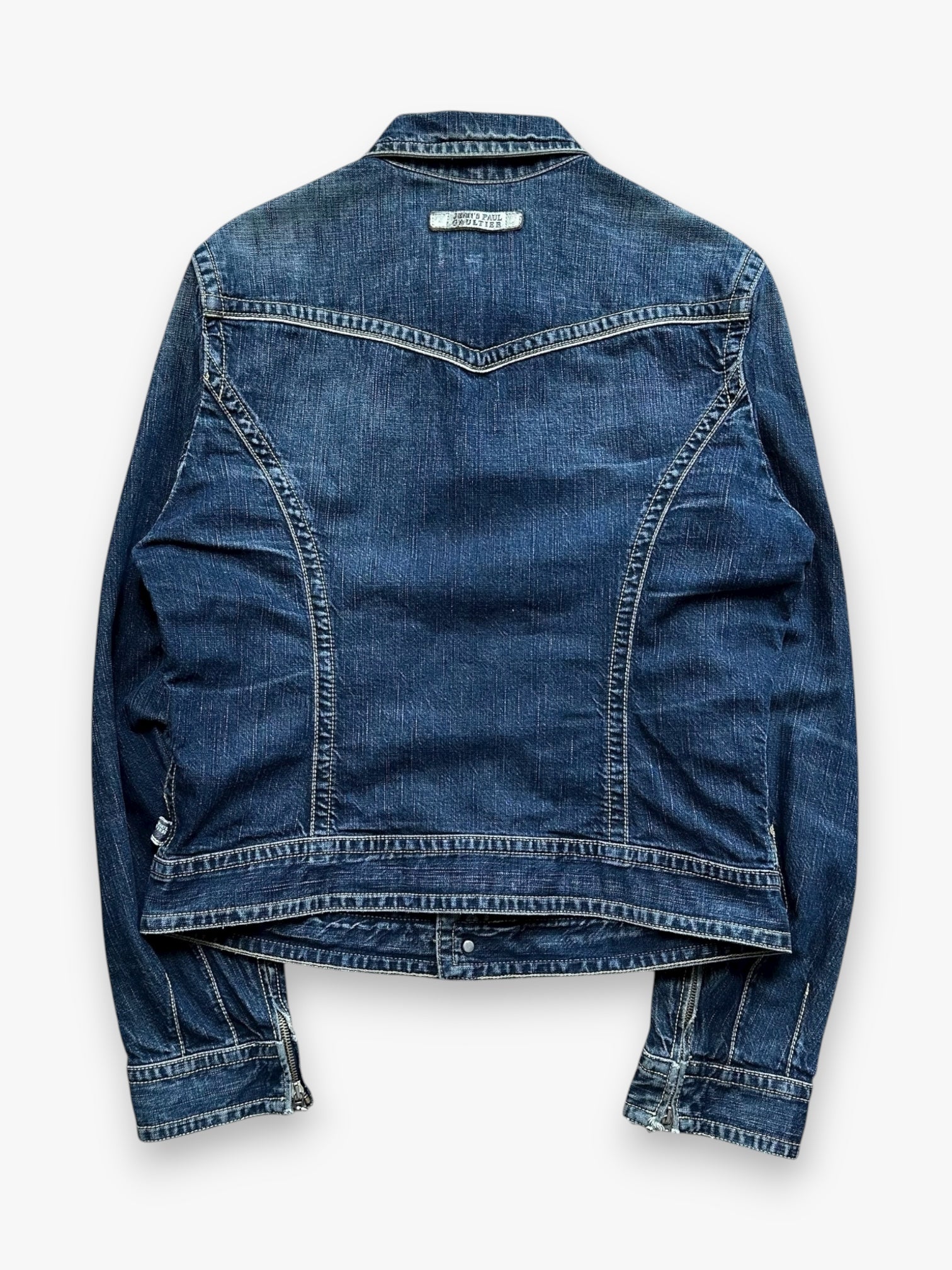 Jacket Jean Paul Gaultier Denim Gold Lines