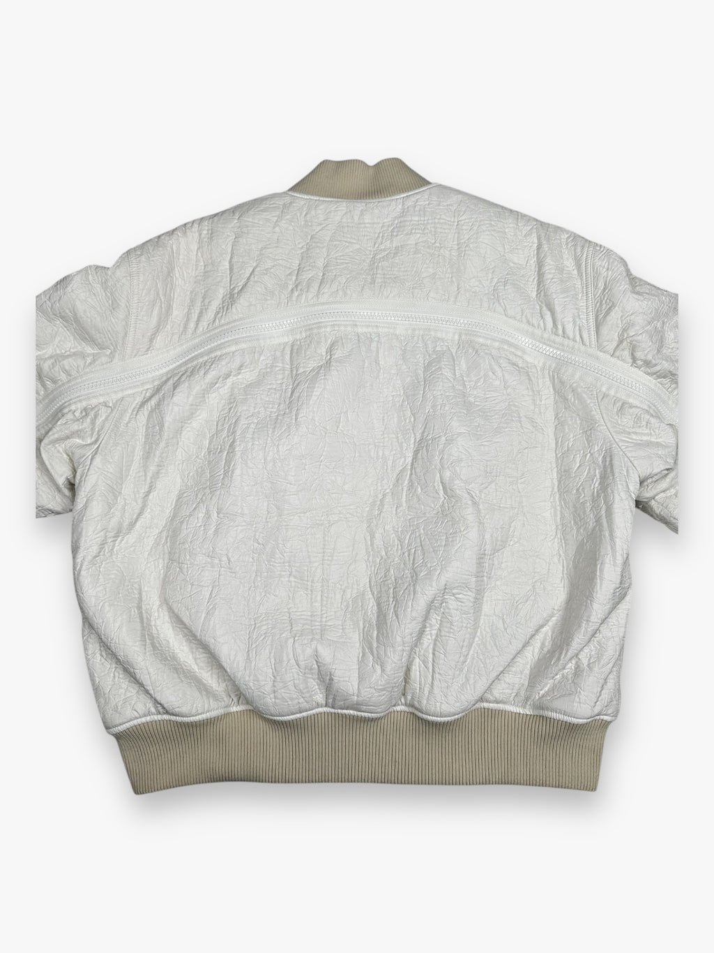 Jacket Dries Van Noten Bomber Zip Vellow White