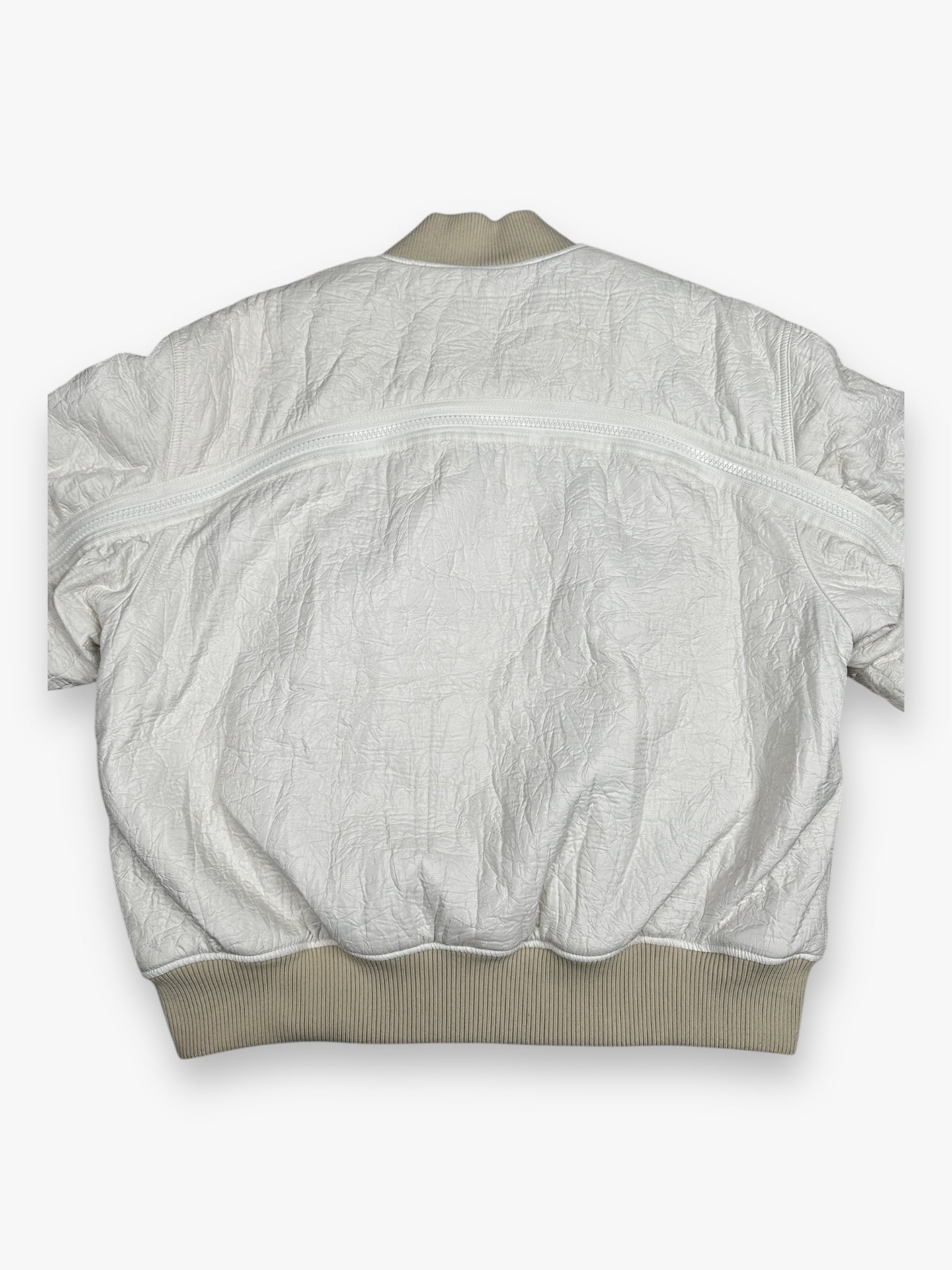 Jacket Dries Van Noten Bomber Zip Vellow White