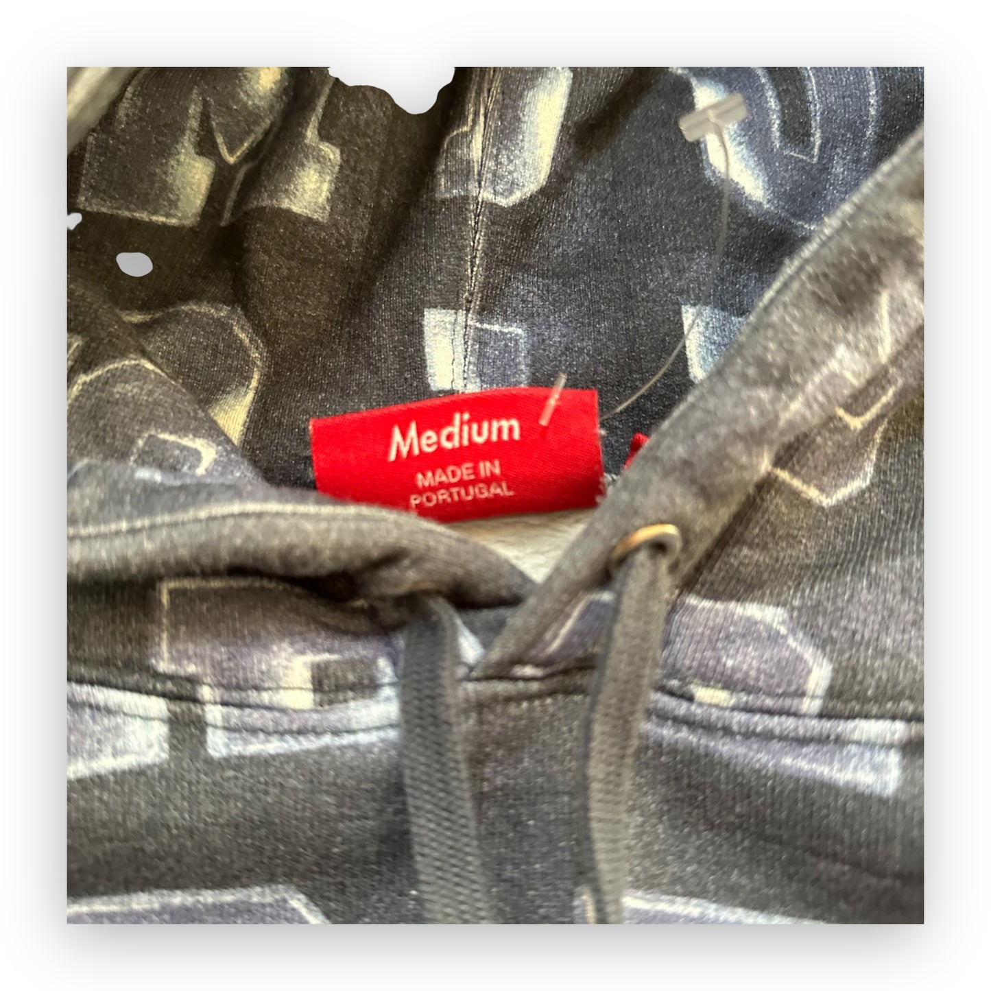 Sweatshirt Hoodie Supreme Blocks Navy SS20 (M)