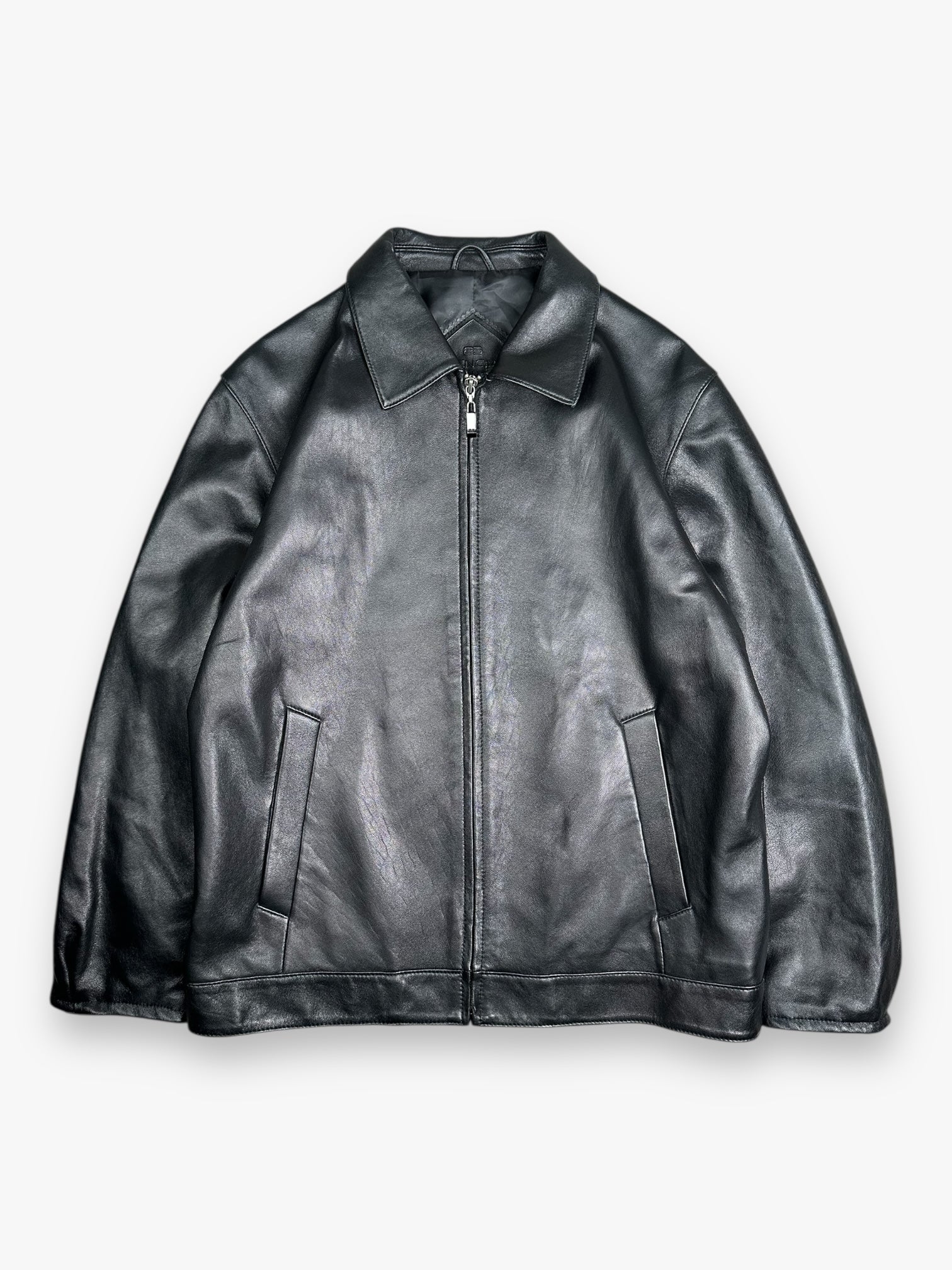 Balenciaga Leather Jacket Black AW1997