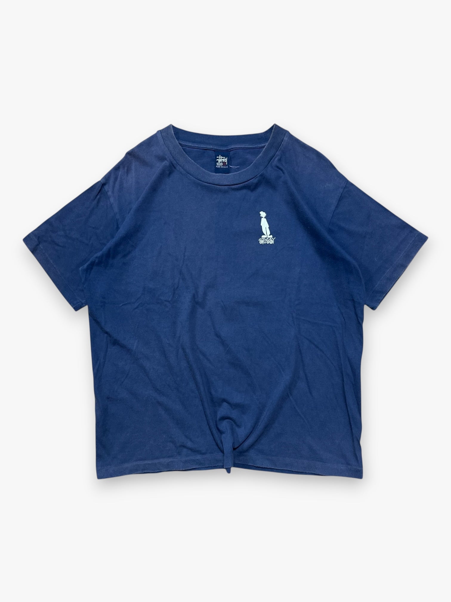 Tee Stussy Man Navy Single Stitch vintage 90’s